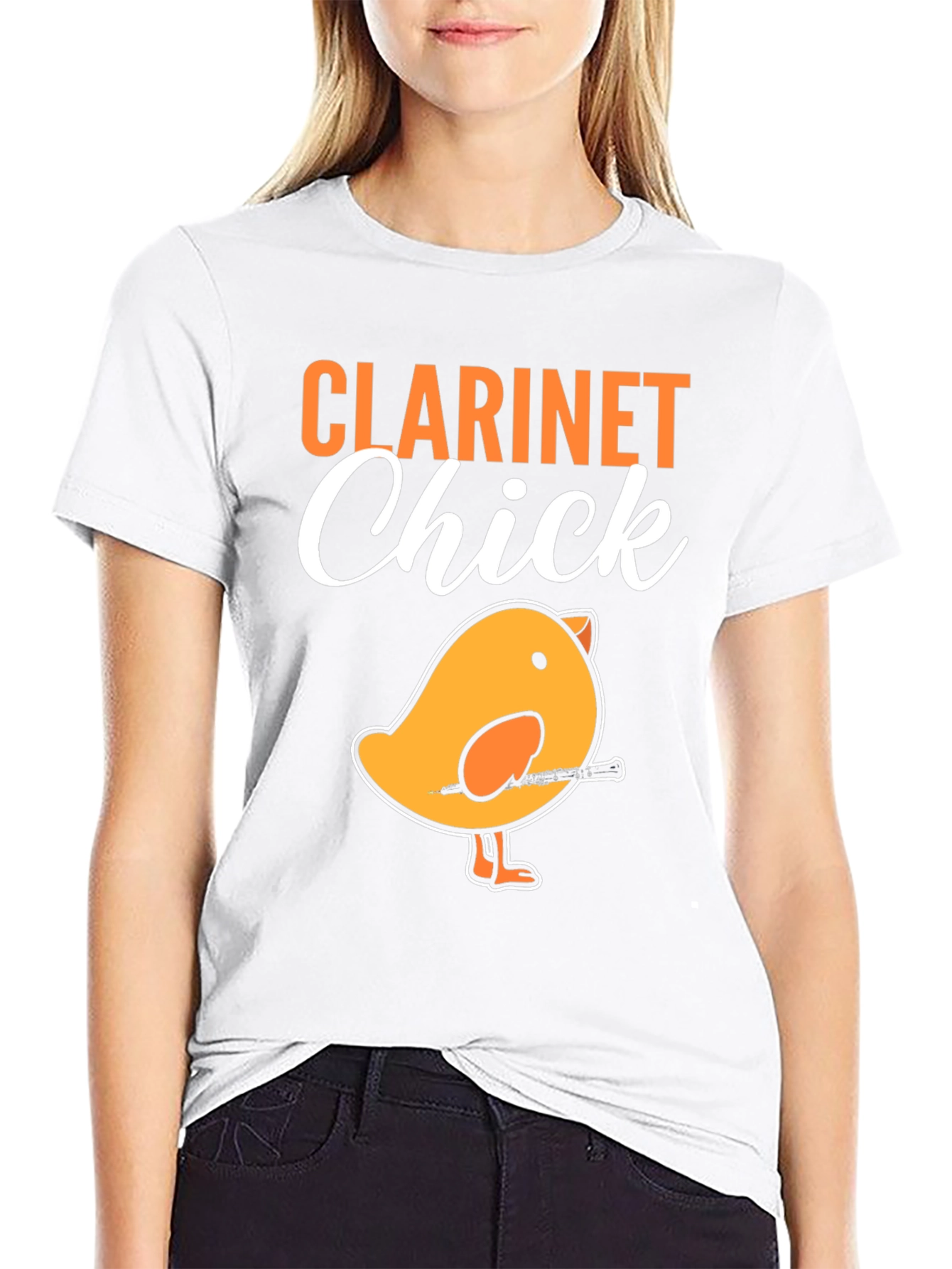 Clarinet Chick T-Shirt - Musician Apparel