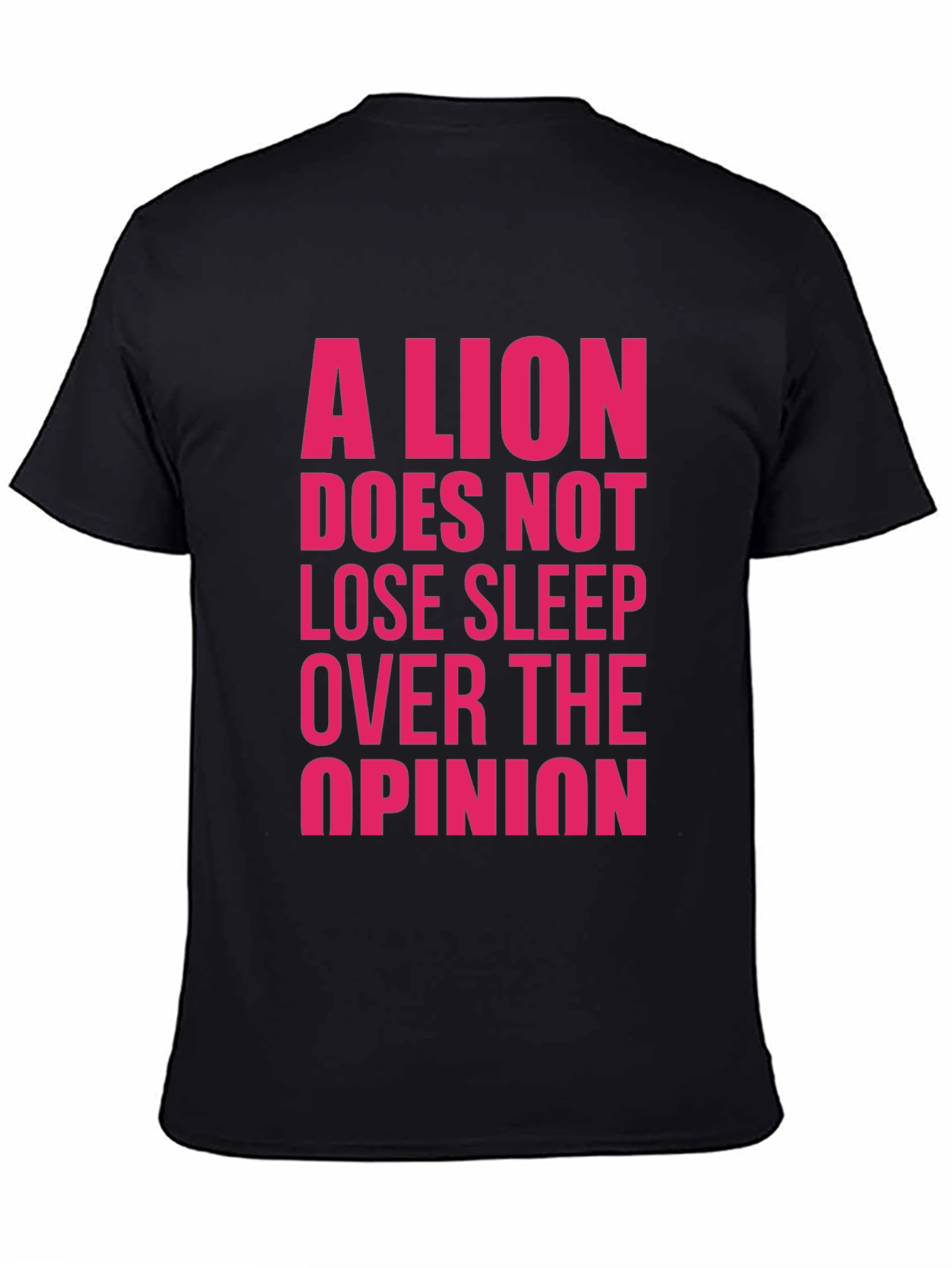 Lion Sleep T-Shirt - Motivational Graphic Tee