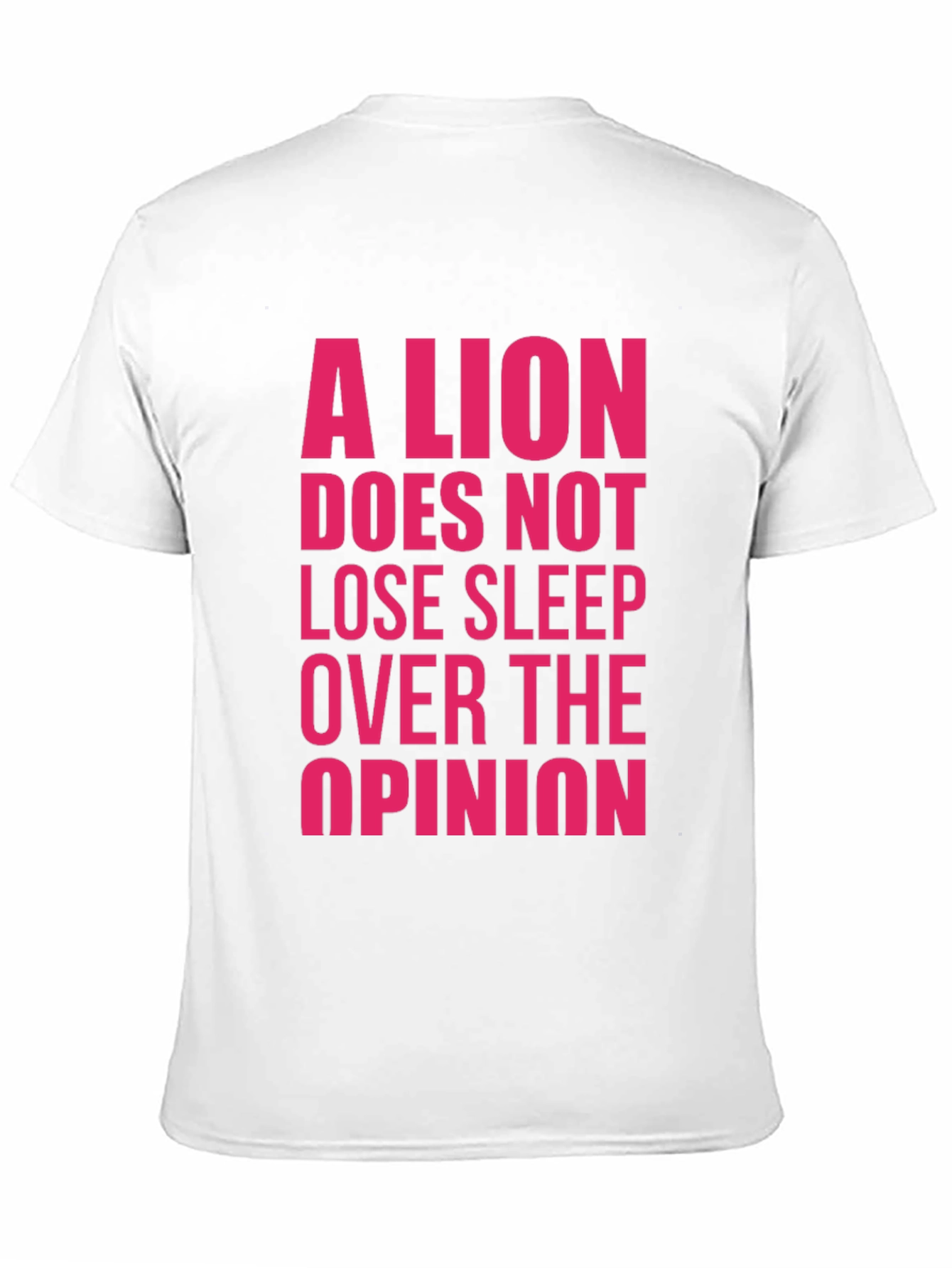 Lion Sleep T-Shirt - Motivational Graphic Tee