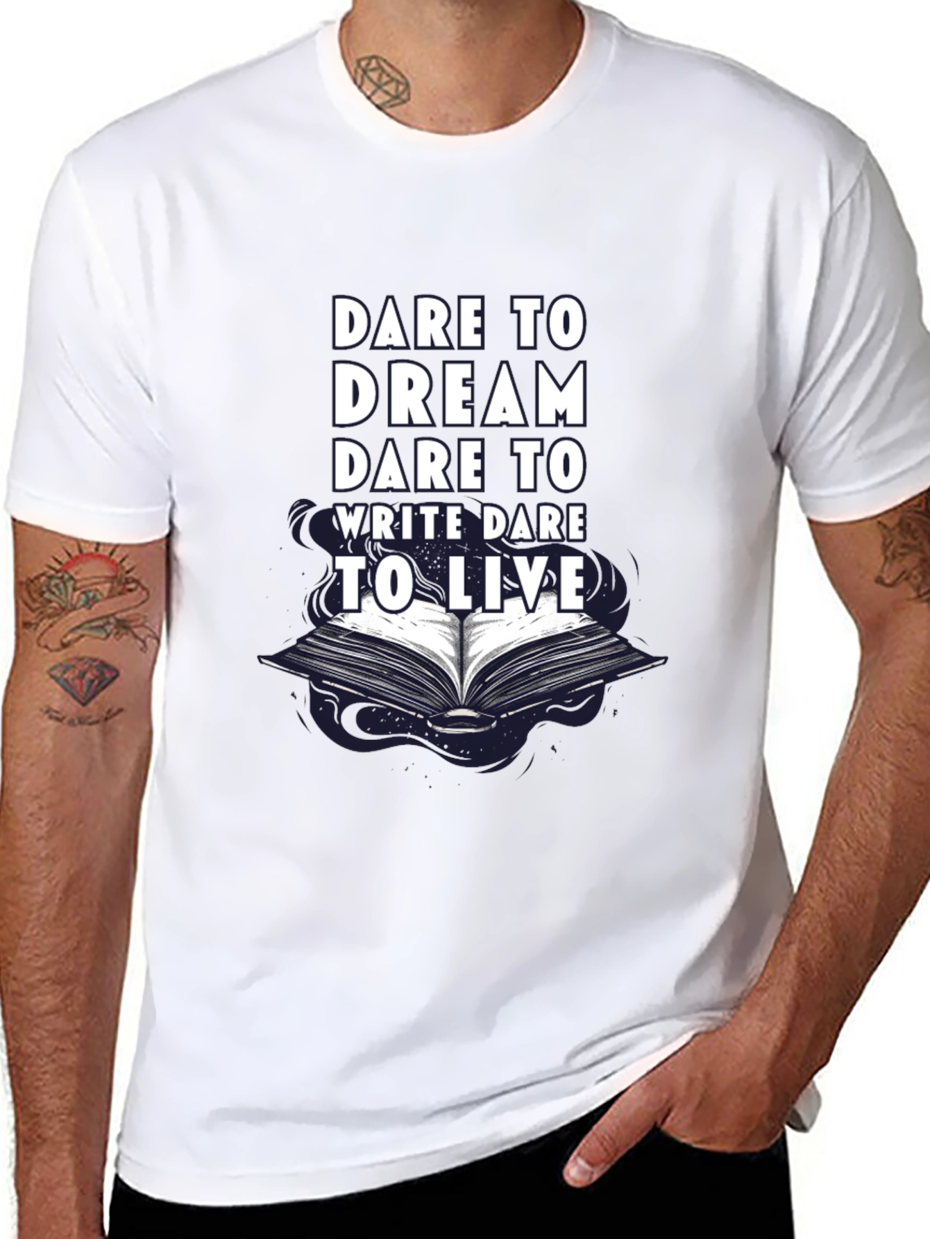 Dare to Dream T-Shirt - Book Graphic Tee