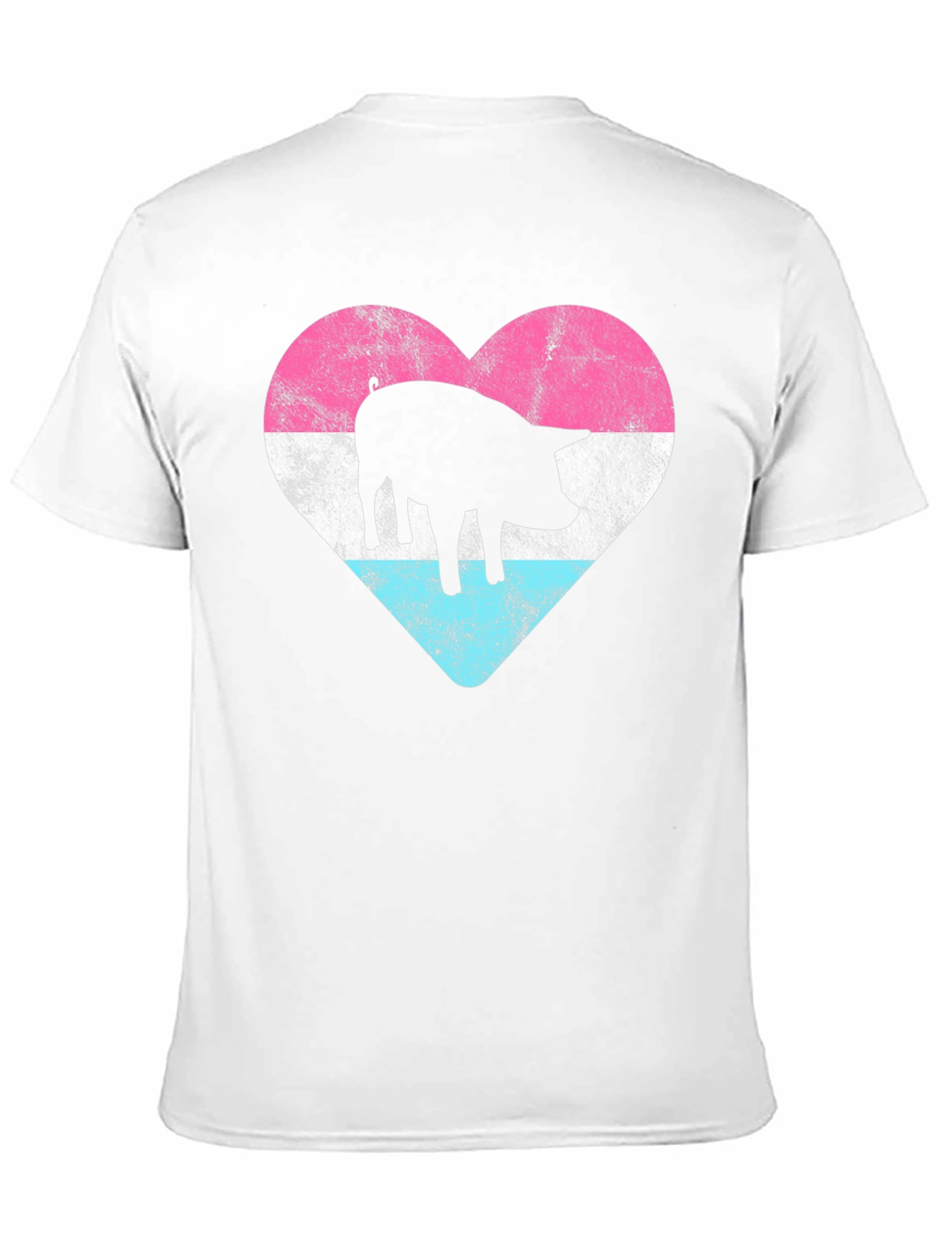 Pig Heart Pride T-Shirt - Black