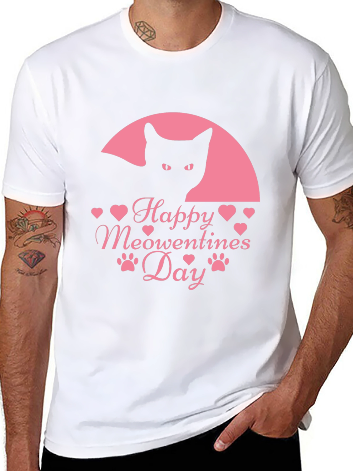 Happy Meowentines Day T-Shirt