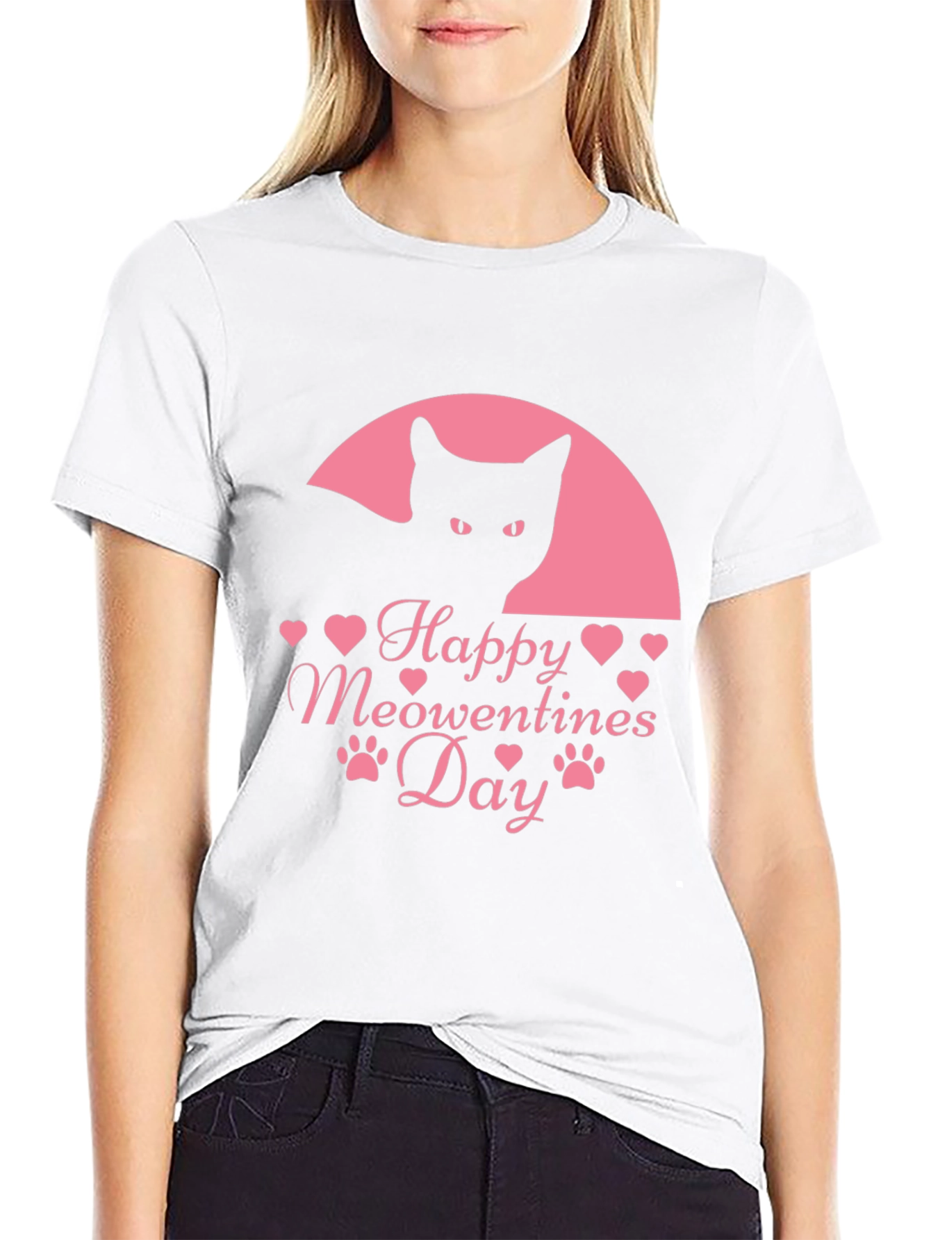Happy Meowentines Day T-Shirt