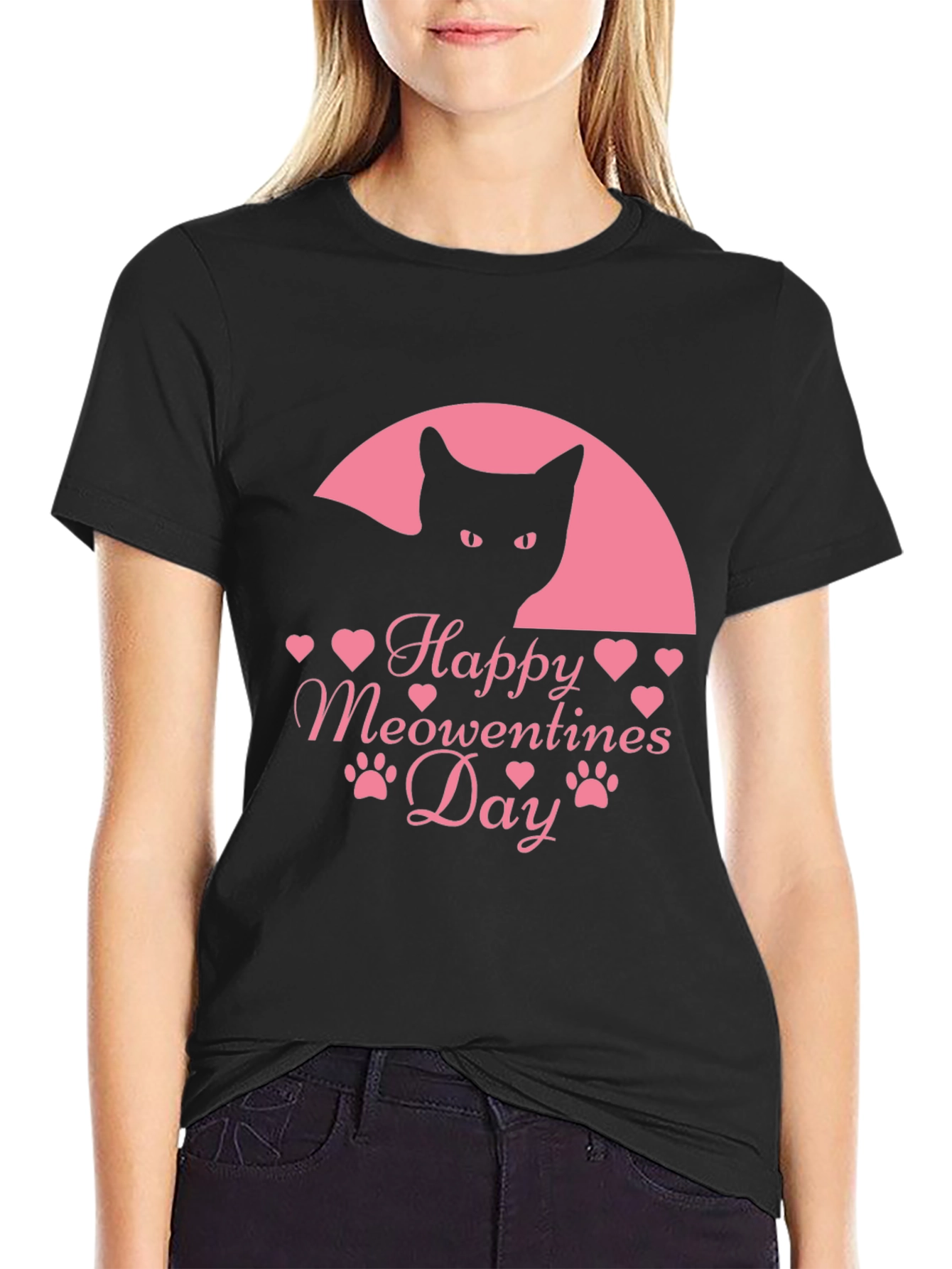 Happy Meowentines Day T-Shirt