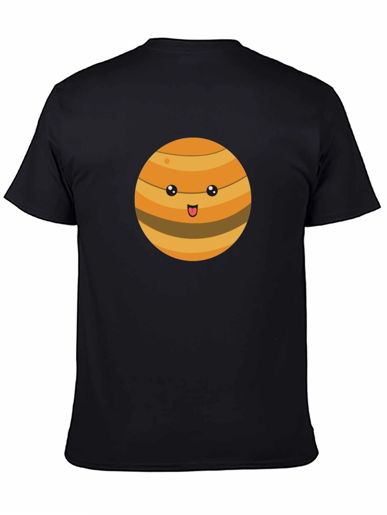 Cute Planet Graphic Tee - Mens Black T-Shirt