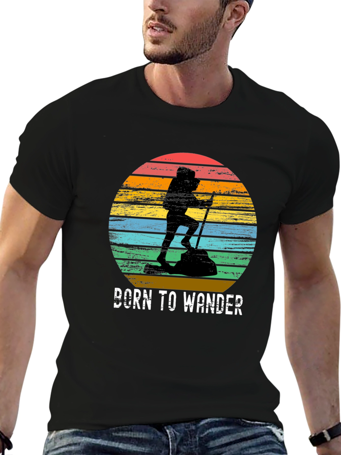 Born to Wander Hiking T-Shirt