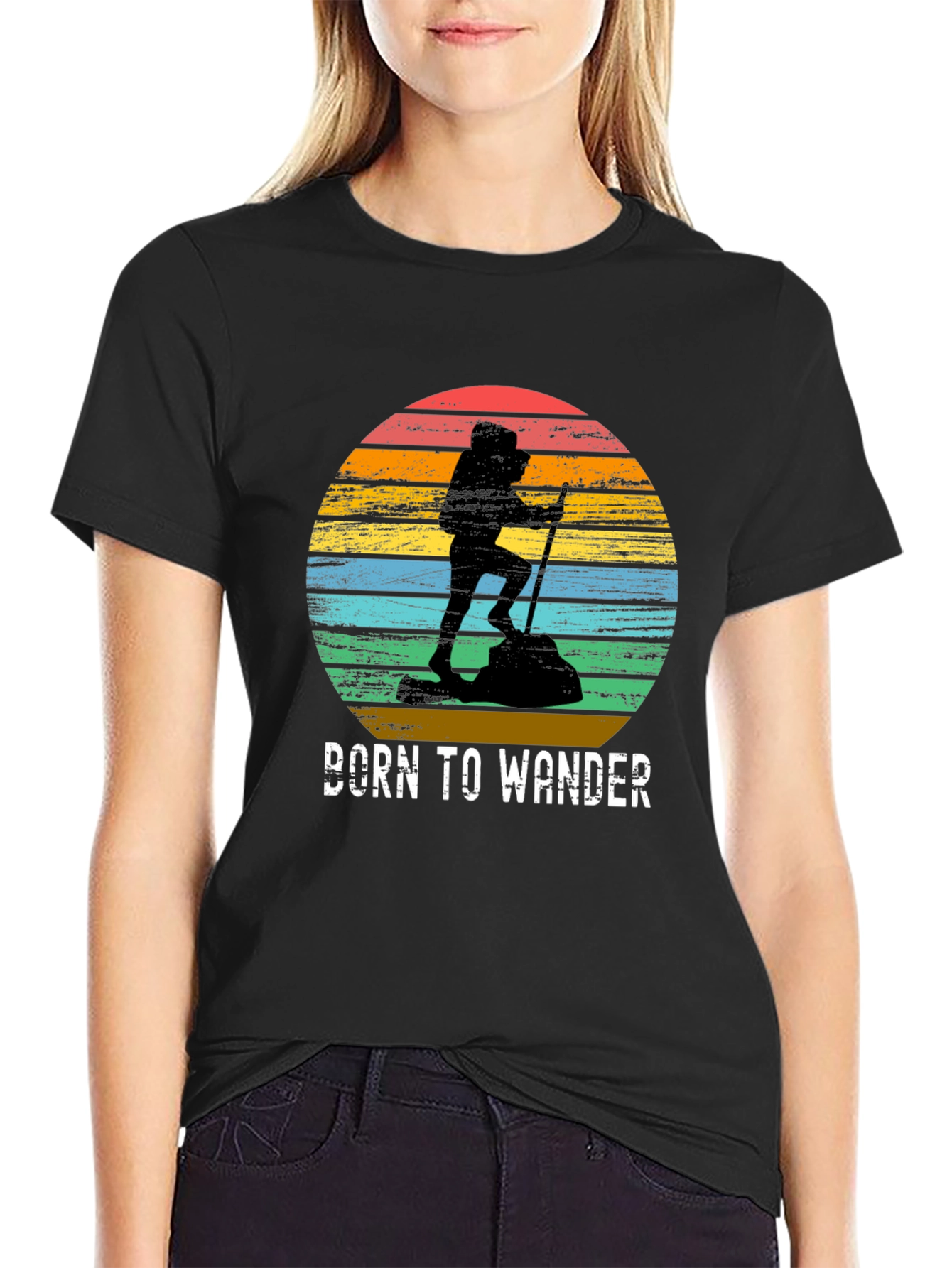 Born to Wander Hiking T-Shirt