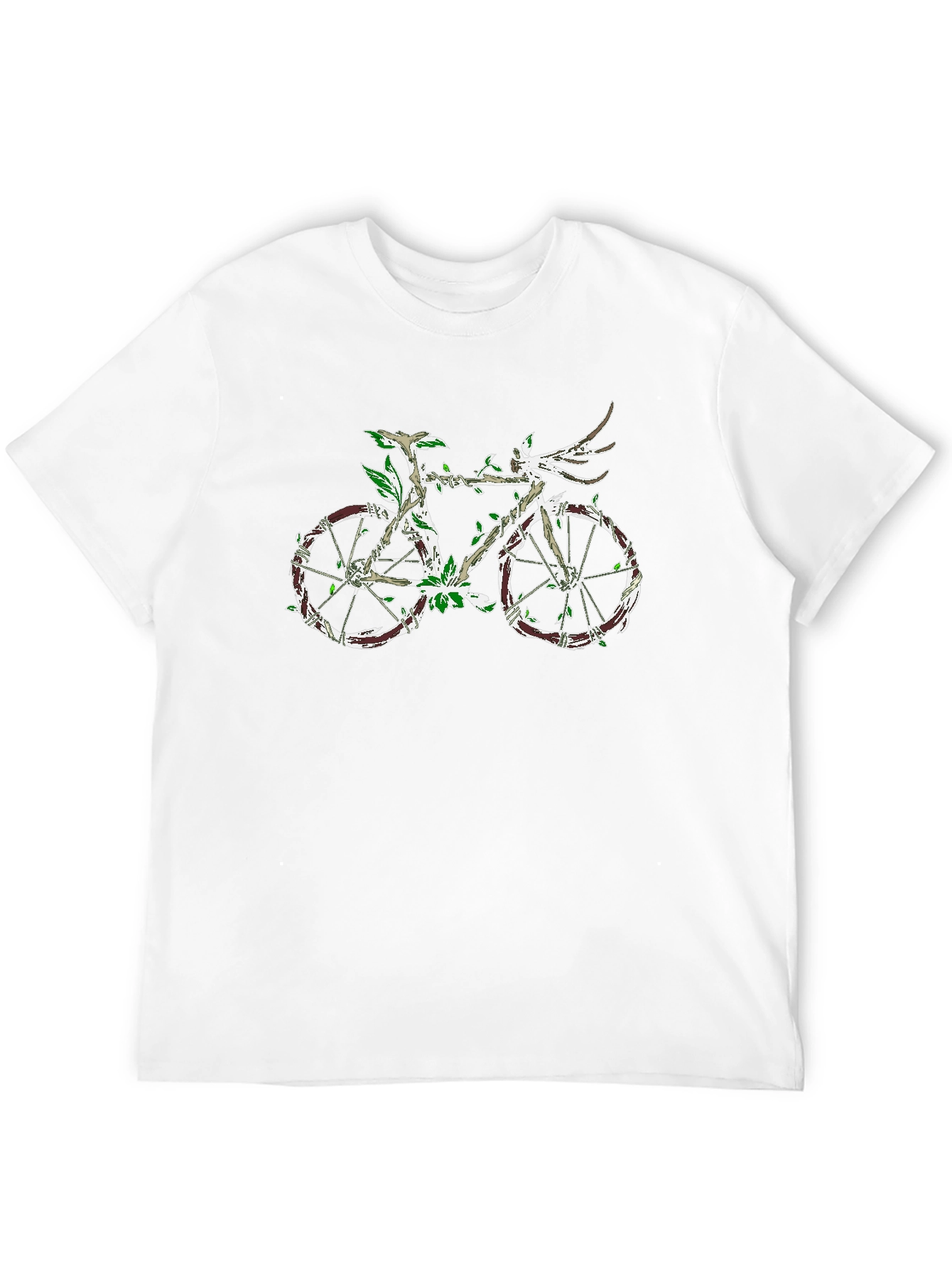 Nature Bicycle Black T-Shirt