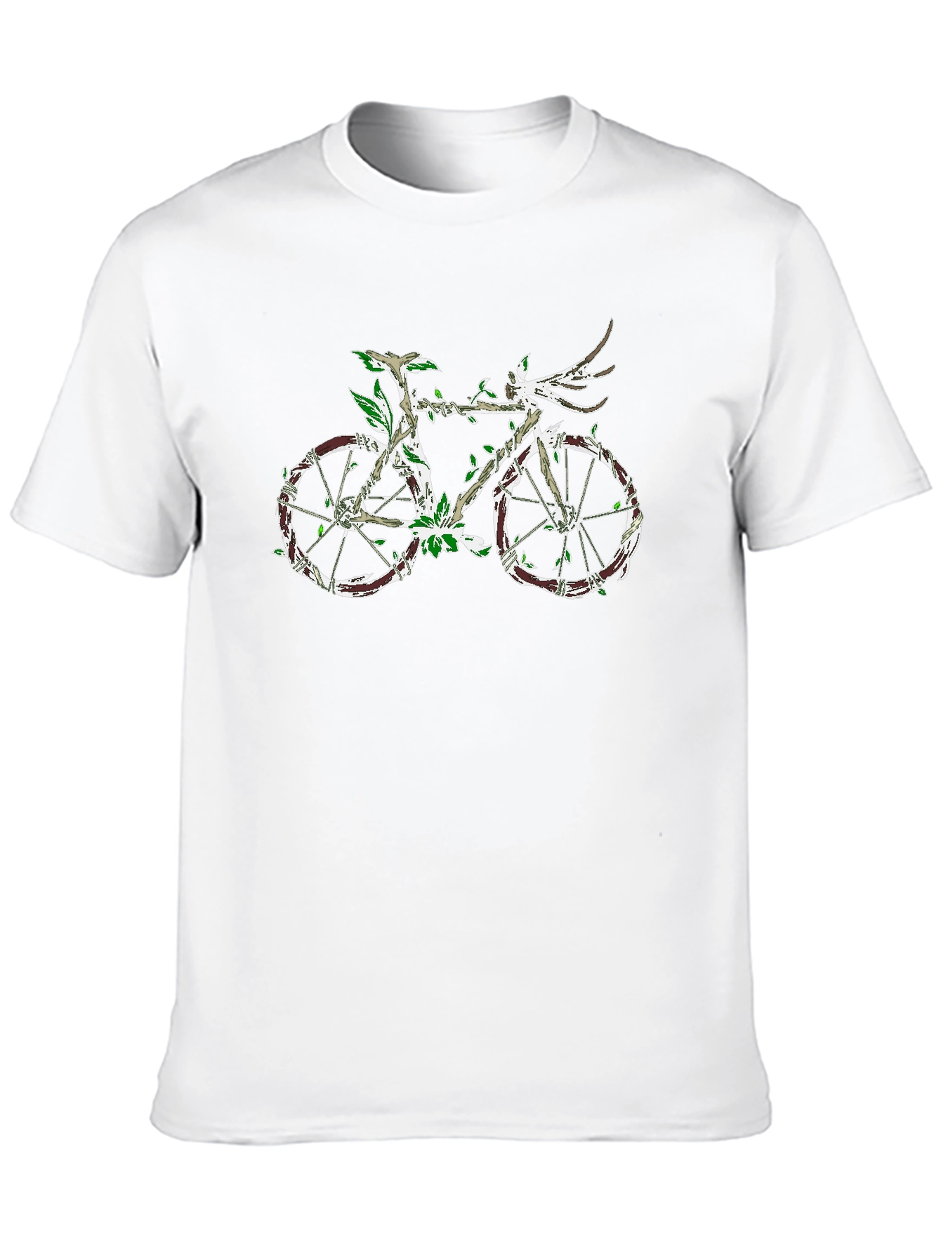 Nature Bicycle Black T-Shirt