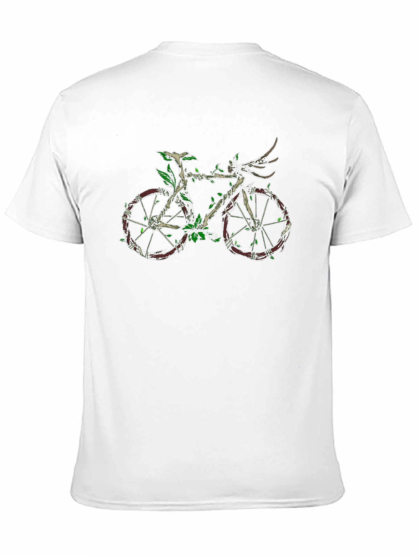 Nature Bicycle Black T-Shirt