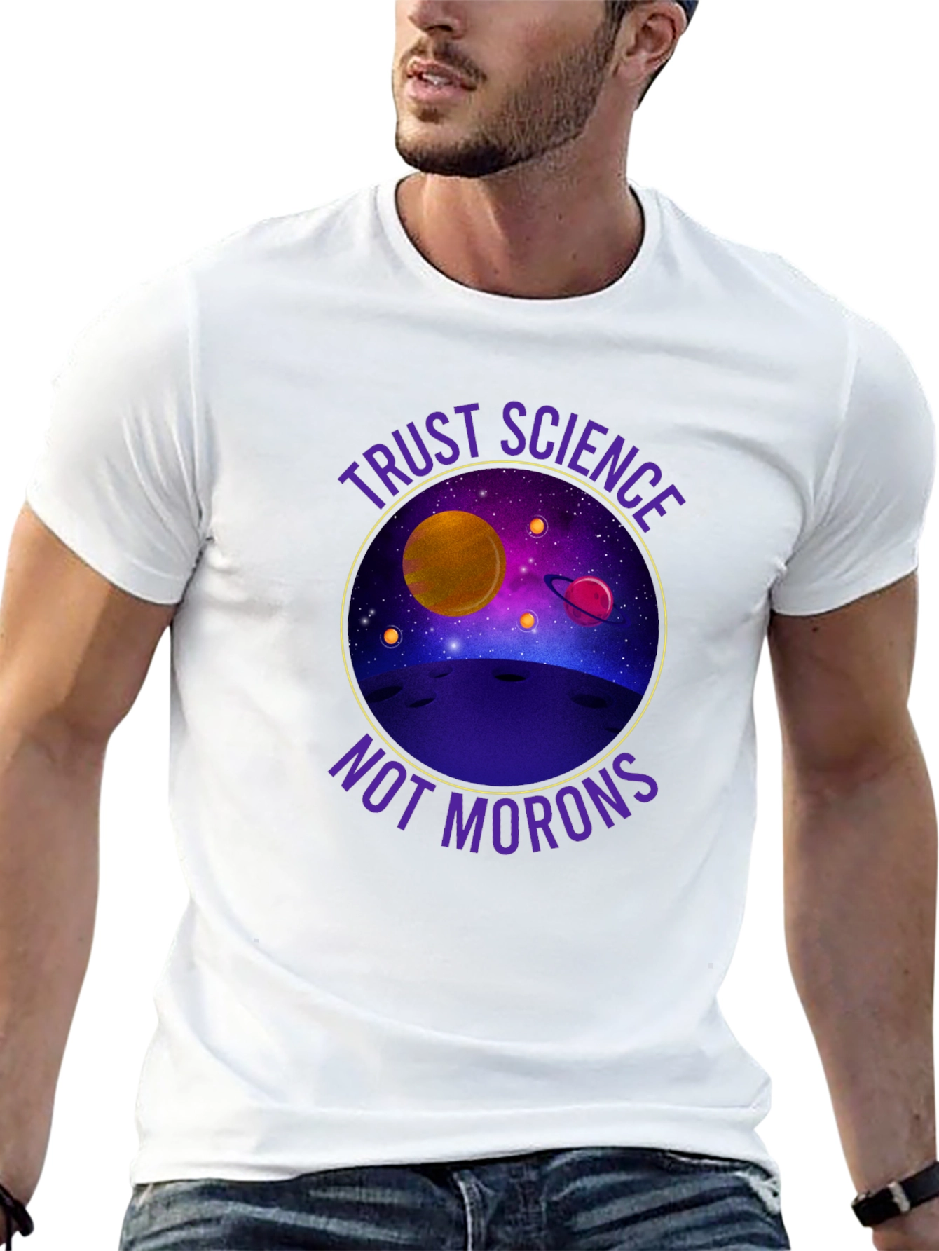 Trust Science Tee - Space Design