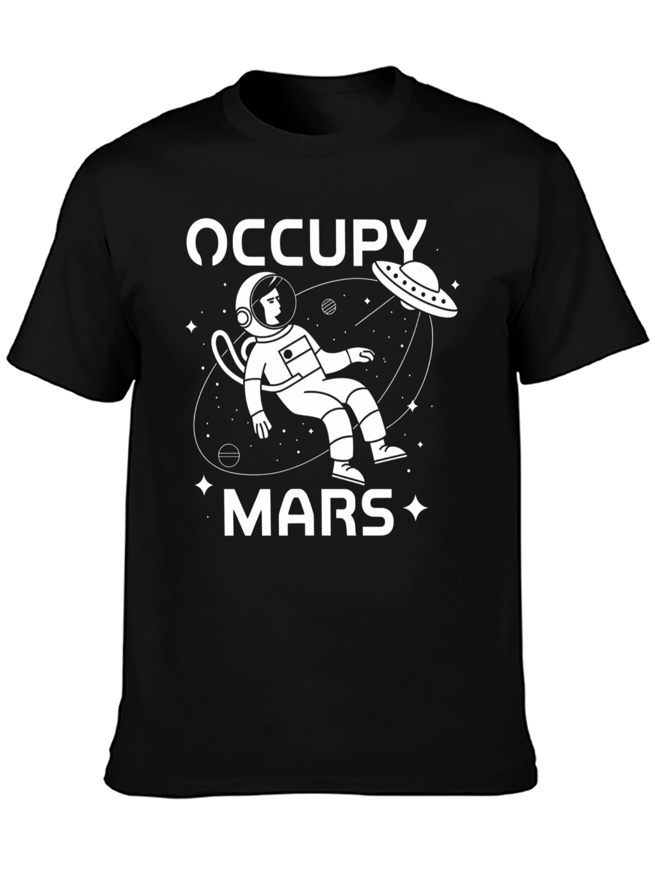 Occupy Mars Graphic T-Shirt