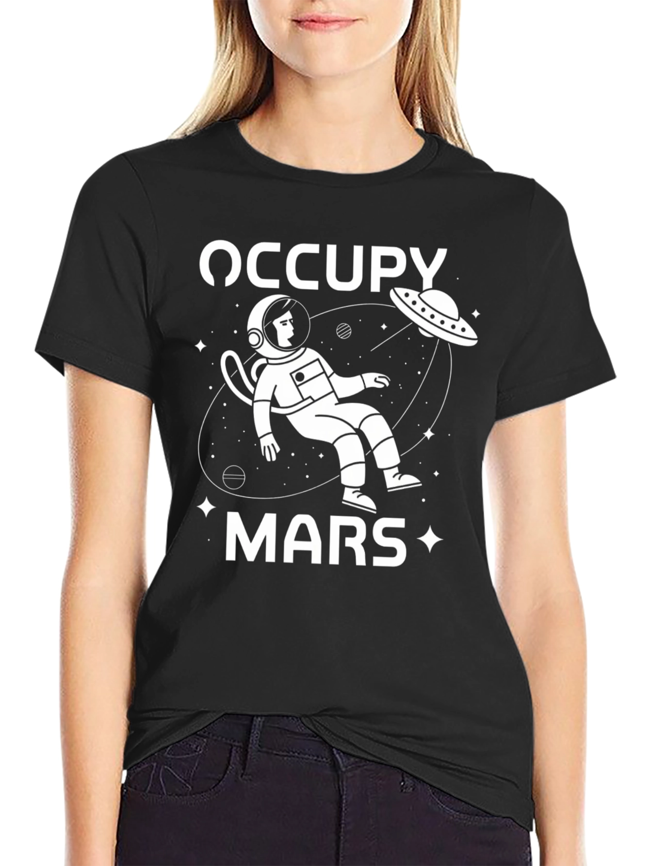 Occupy Mars Graphic T-Shirt