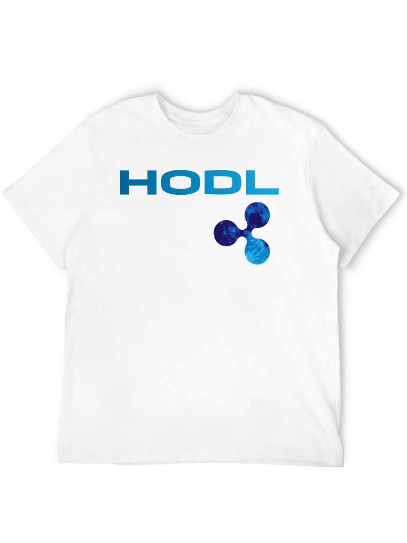 HODL XRP Cryptocurrency Black T-Shirt