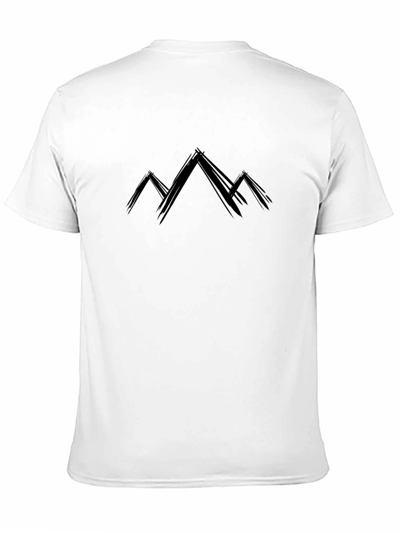 Abstract Mountain Range Graphic Tee