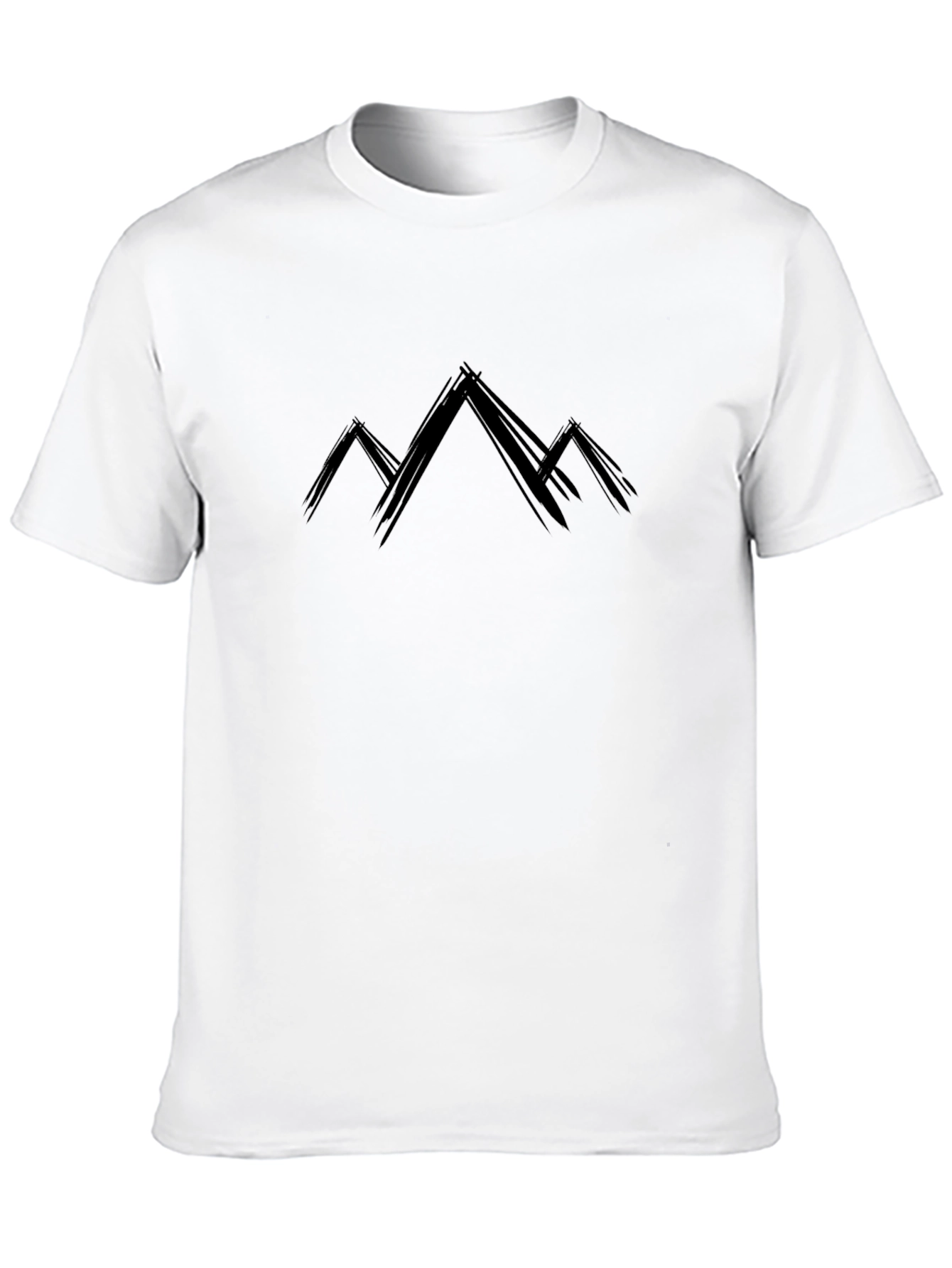 Abstract Mountain Range Graphic Tee