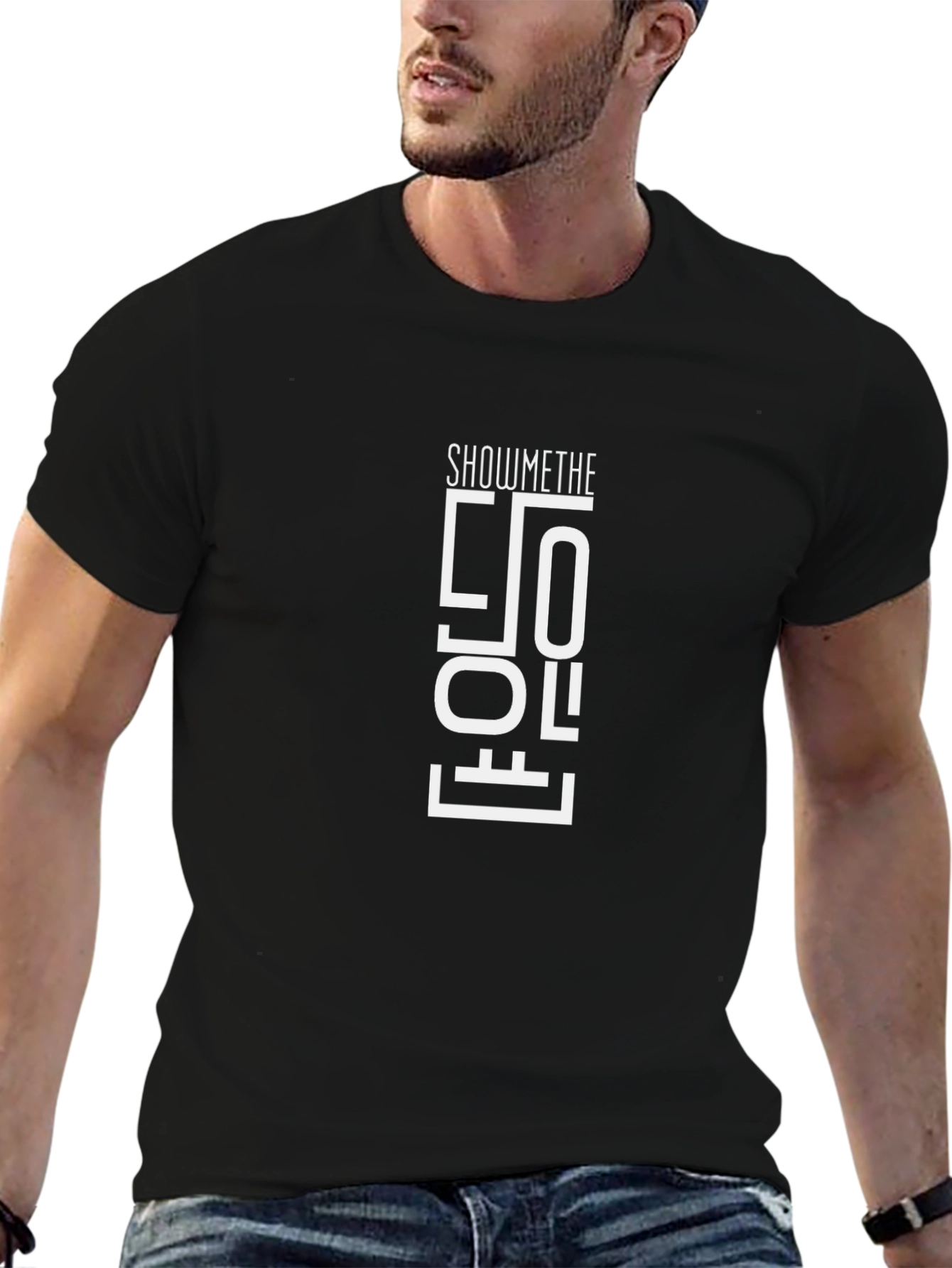 Show Me The Money Black T-Shirt