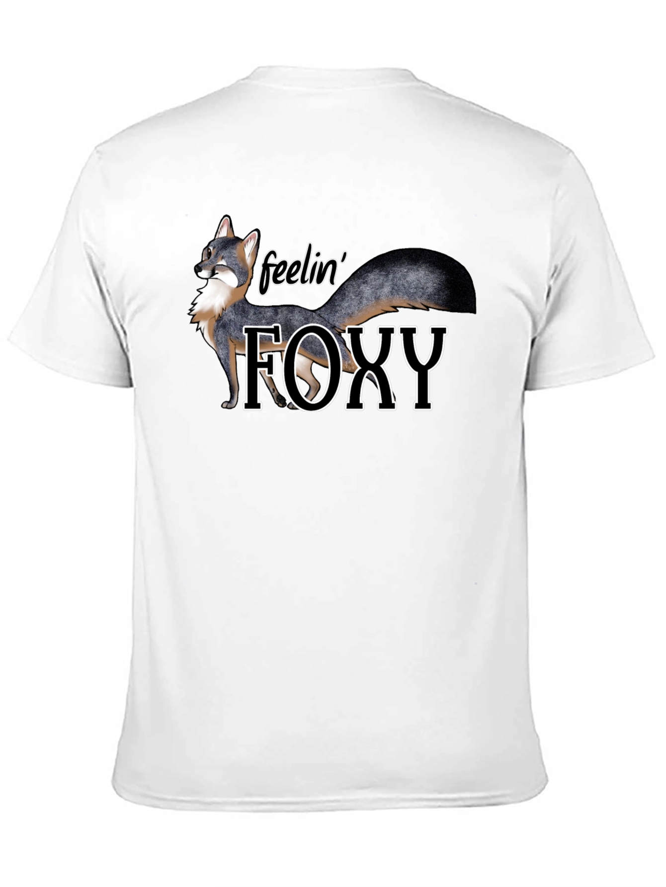 Feelin Foxy Graphic T-Shirt - Black