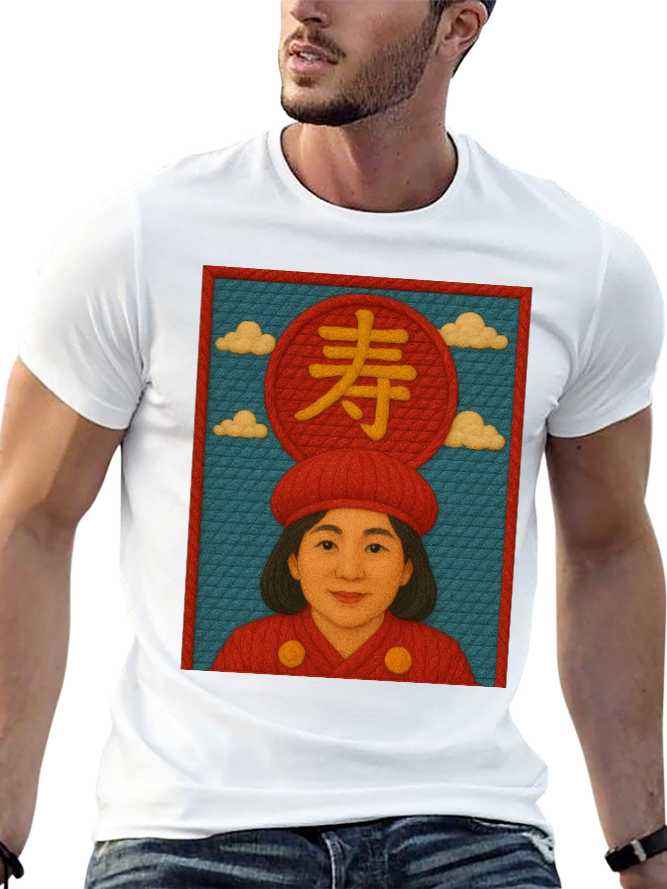 Oriental Portrait T-Shirt