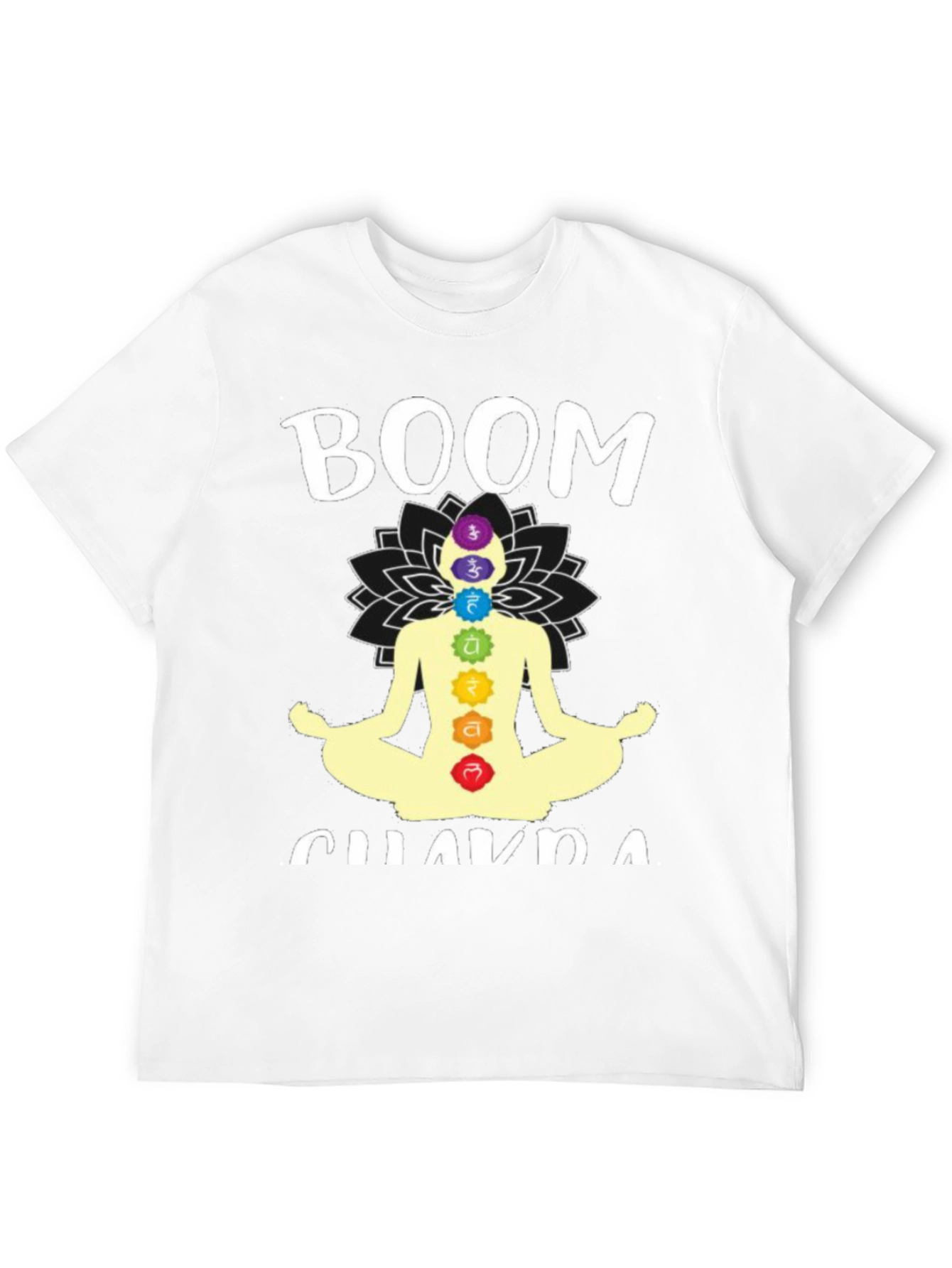 Boom Chakra T-Shirt - Meditating Yoga Tee