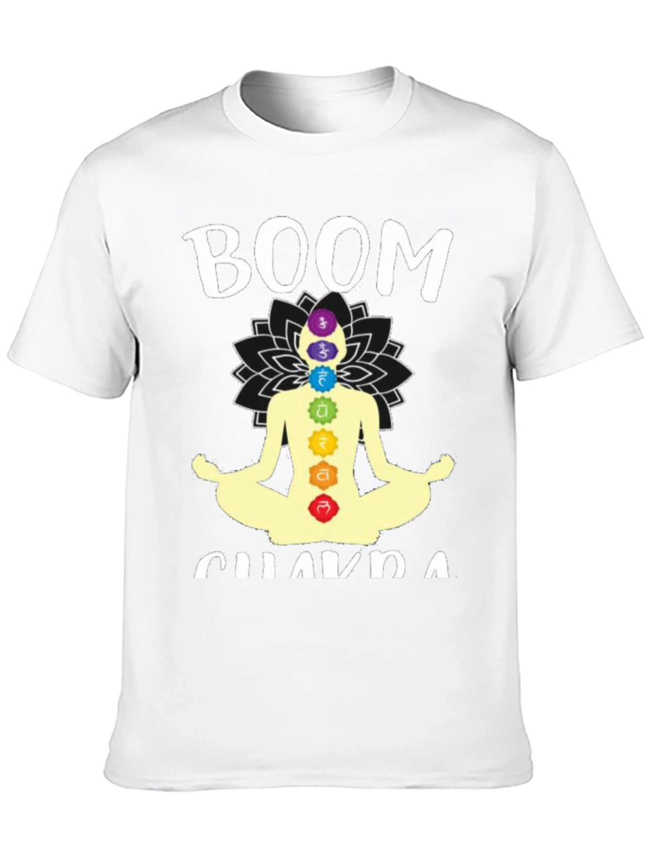 Boom Chakra T-Shirt - Meditating Yoga Tee