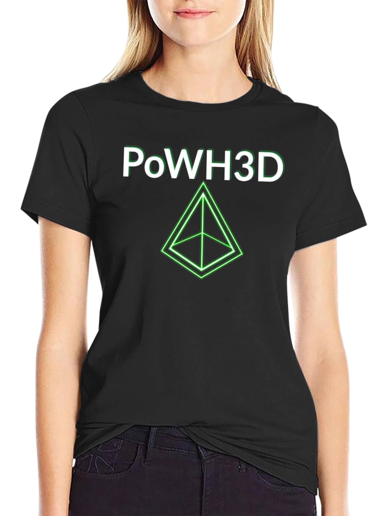 PoWH3D Graphic Tee - Black T-Shirt