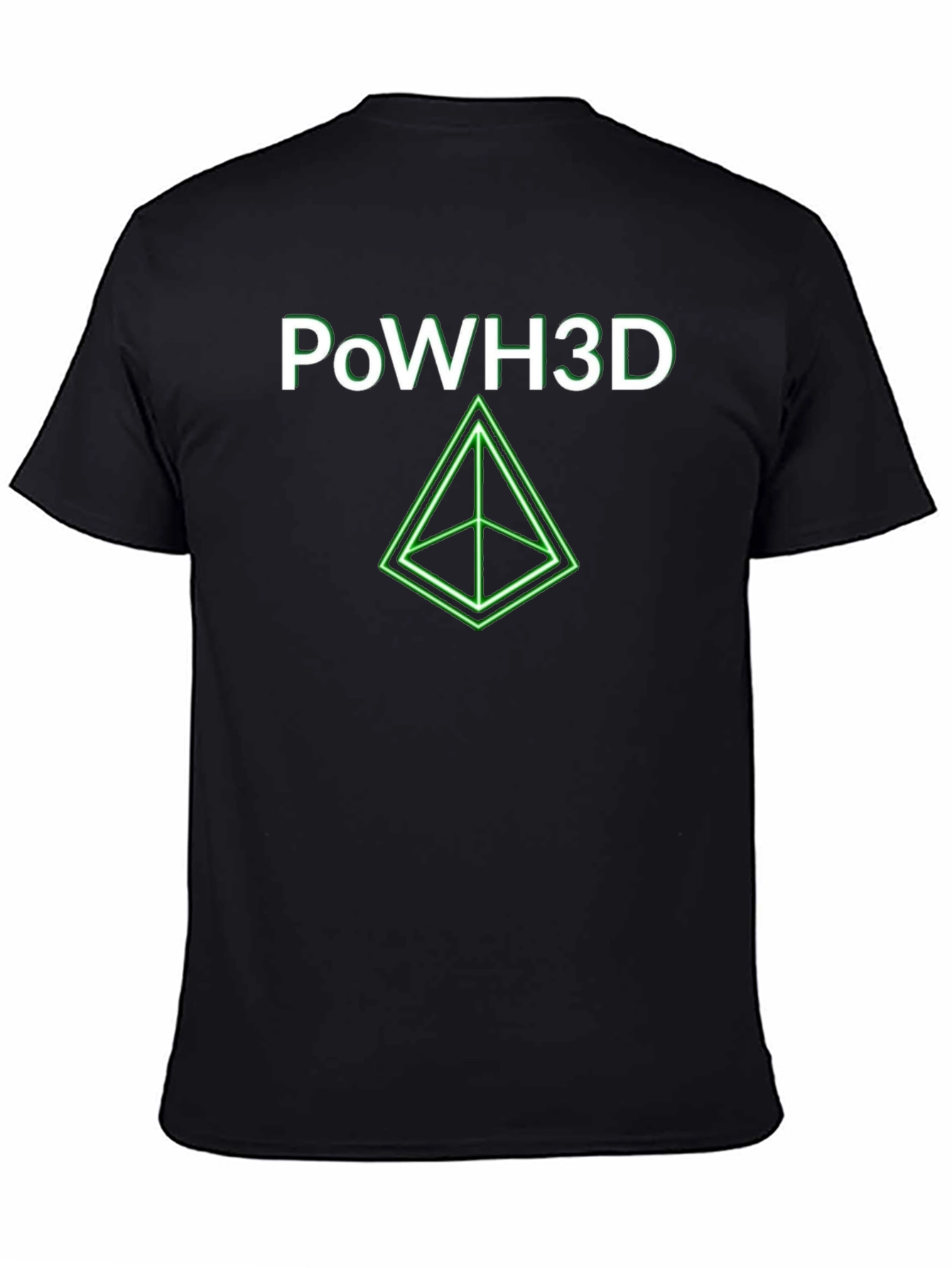 PoWH3D Graphic Tee - Black T-Shirt