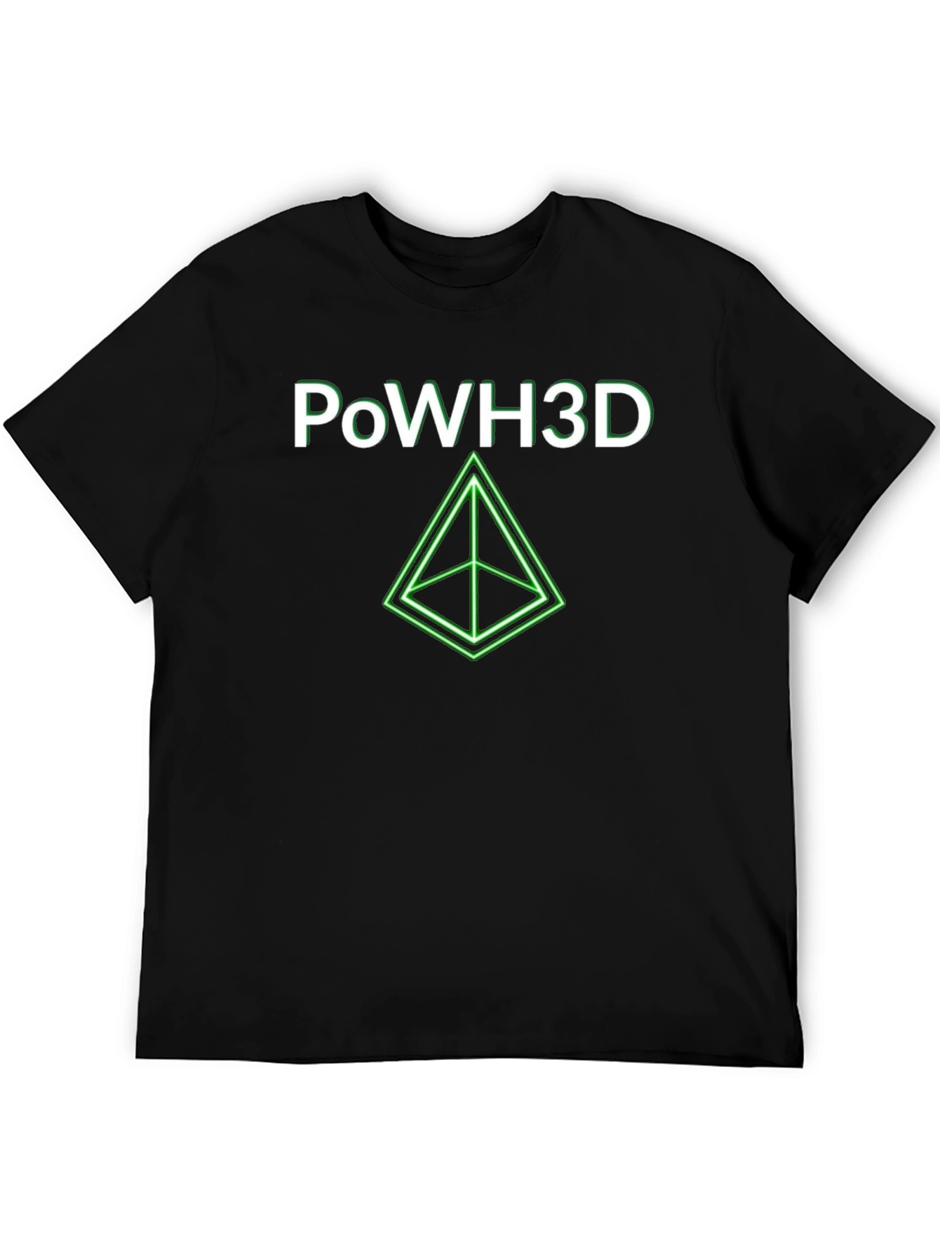 PoWH3D Graphic Tee - Black T-Shirt