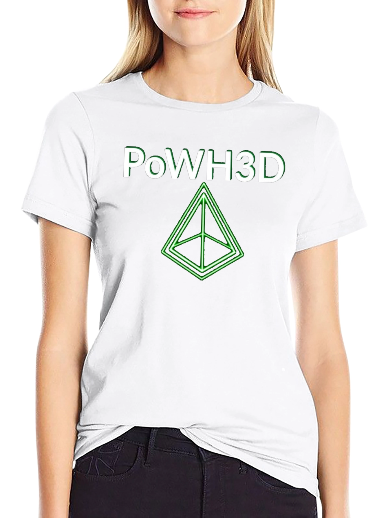 PoWH3D Graphic Tee - Black T-Shirt