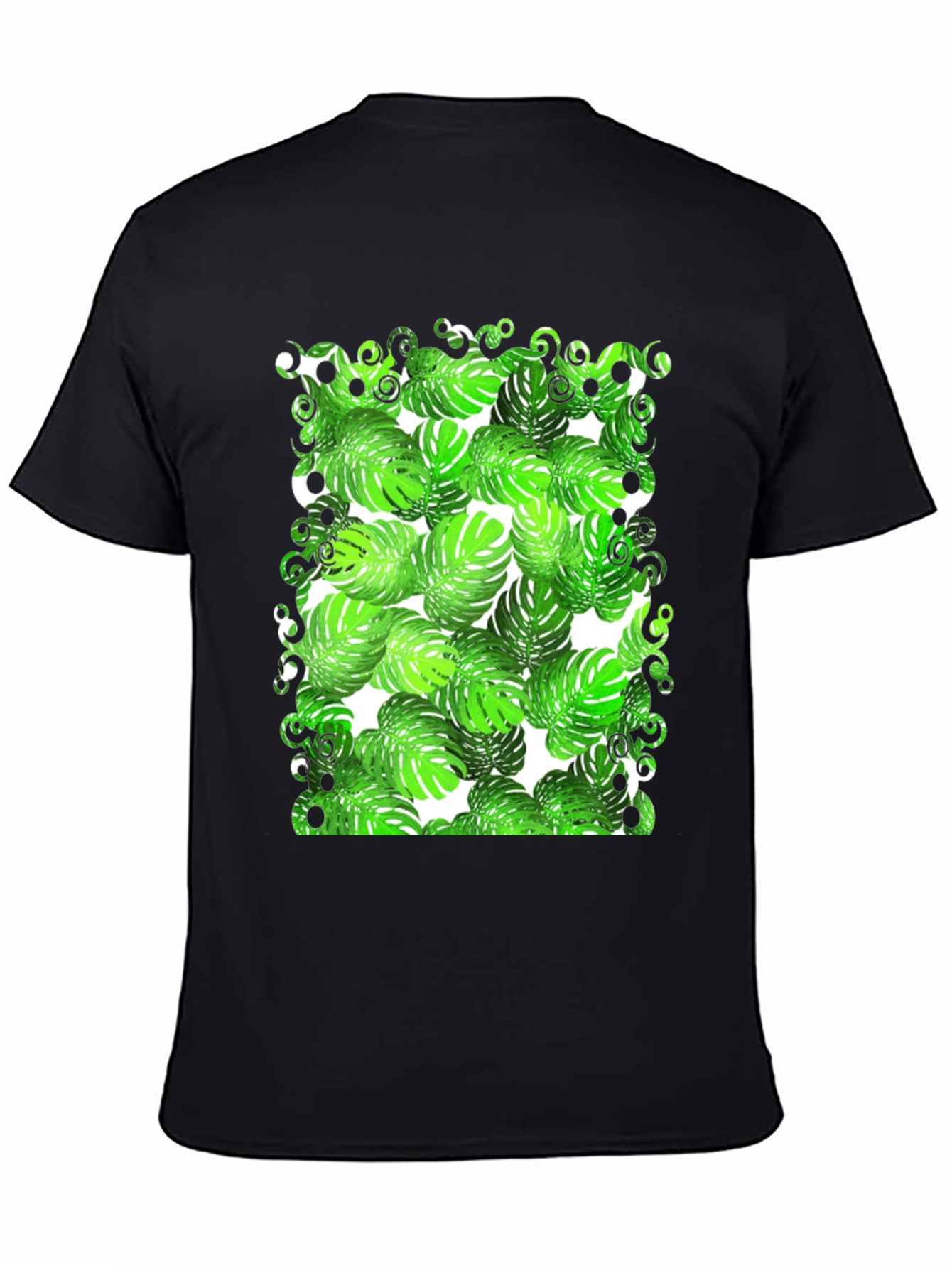 Tropical Monstera Leaf T-Shirt - Cool Graphic Tee