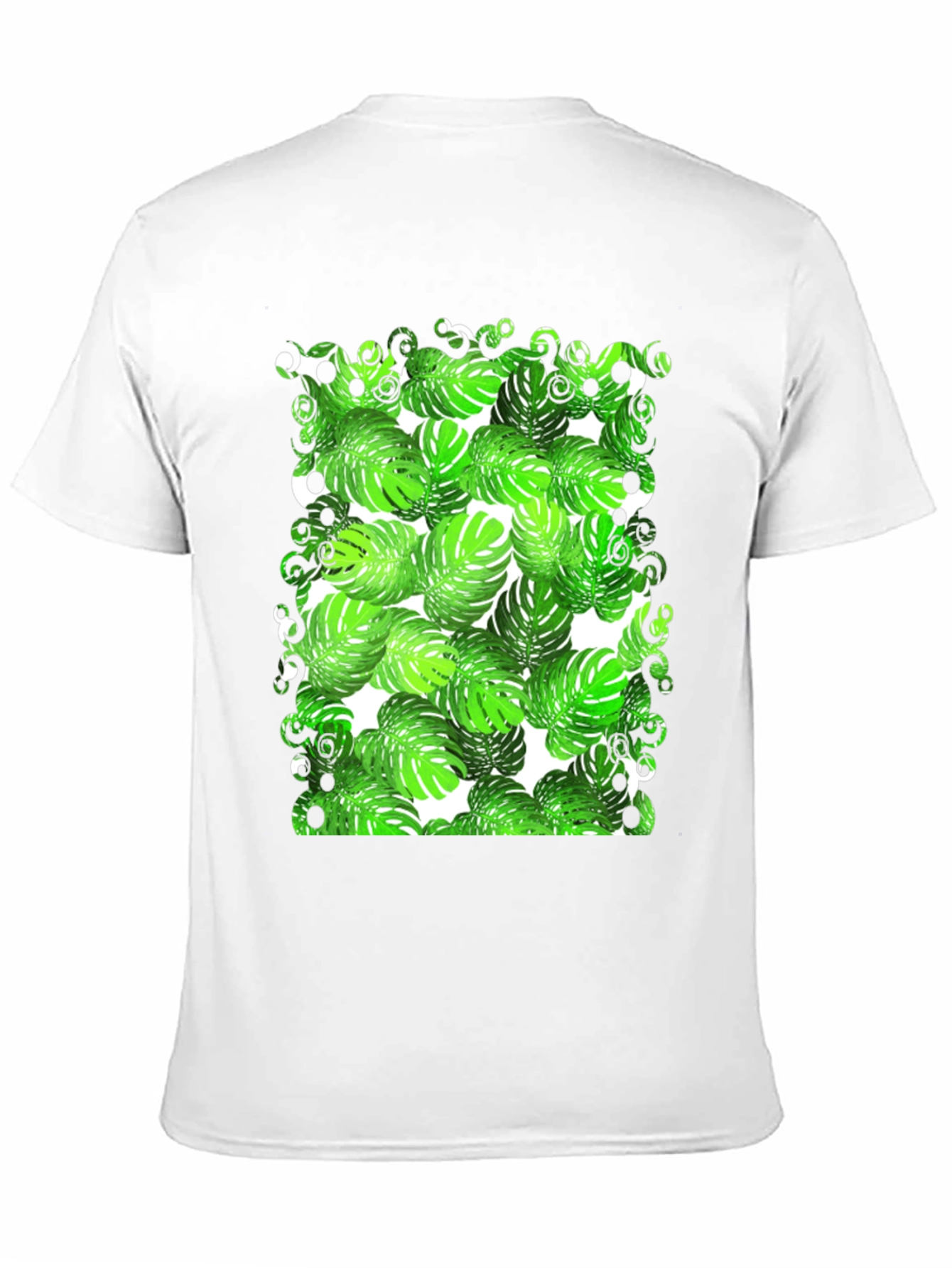 Tropical Monstera Leaf T-Shirt - Cool Graphic Tee