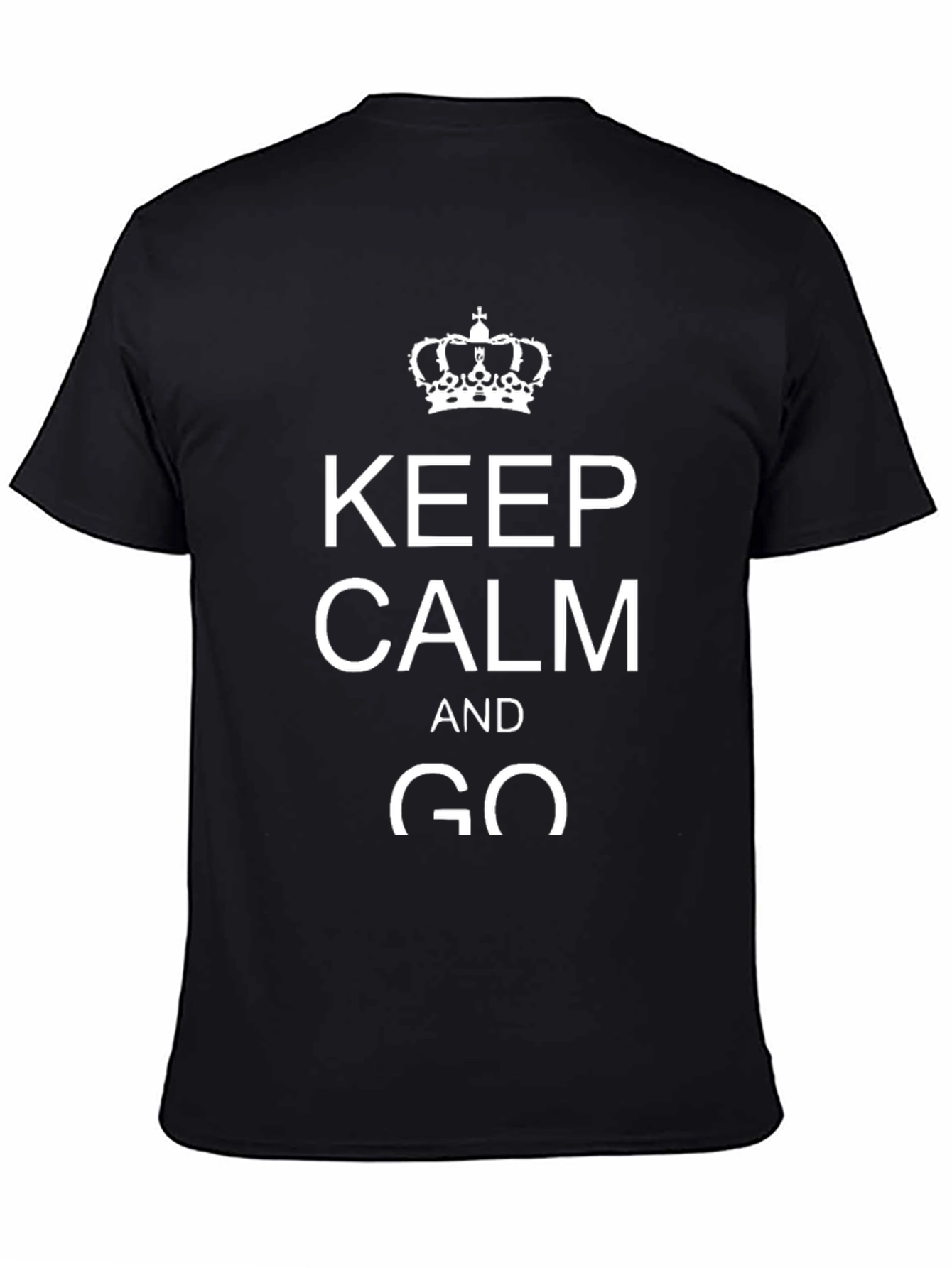 Keep Calm and Go Graphic Tee