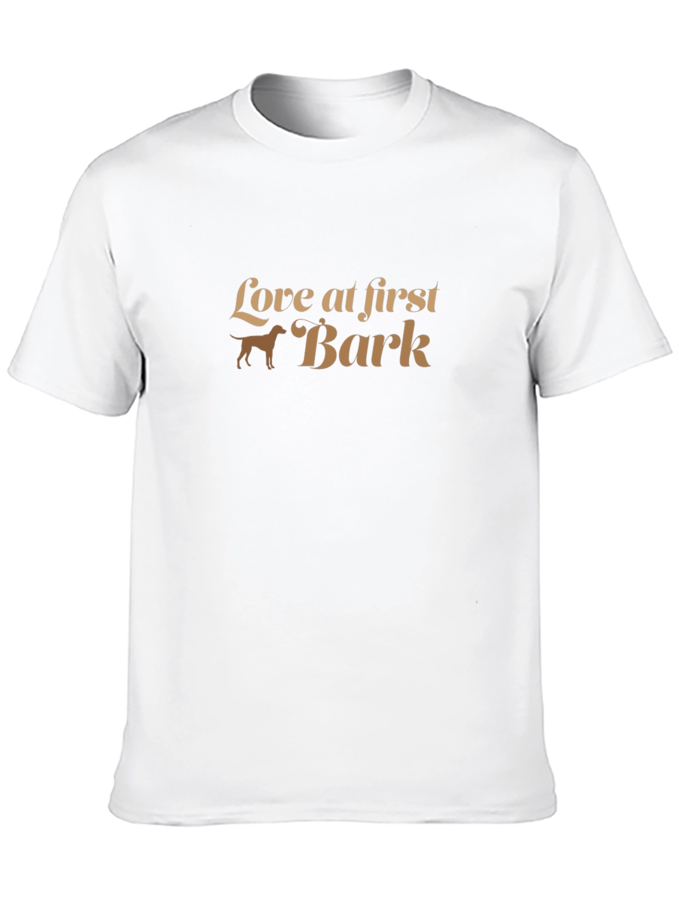 Love at First Bark T-Shirt - Dog Lover Tee