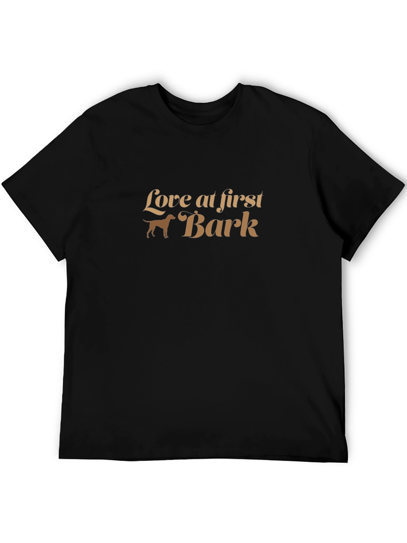 Love at First Bark T-Shirt - Dog Lover Tee