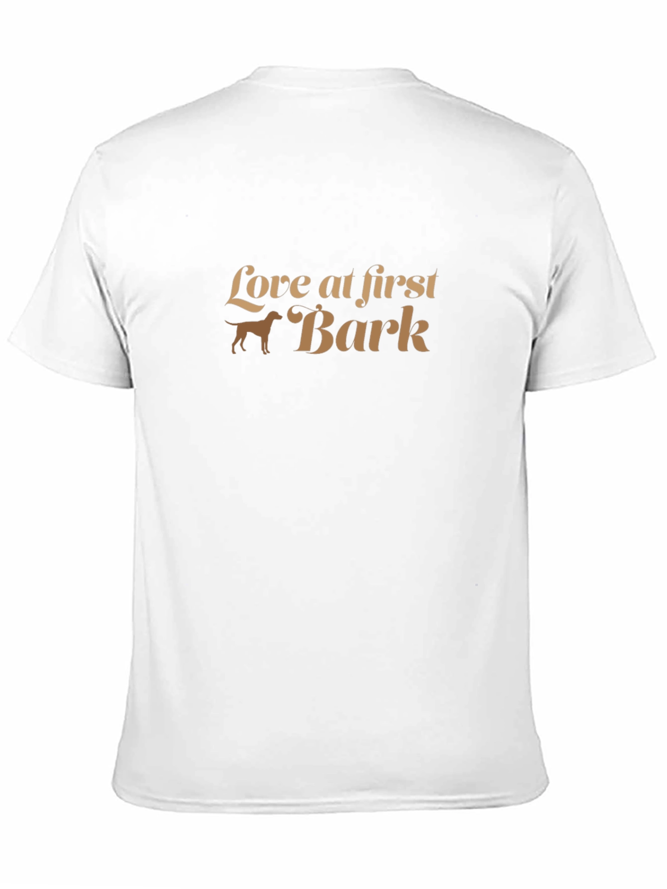 Love at First Bark T-Shirt - Dog Lover Tee