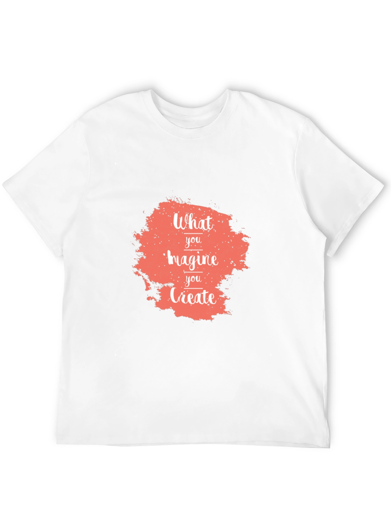 Imagine Create Black Graphic Tee
