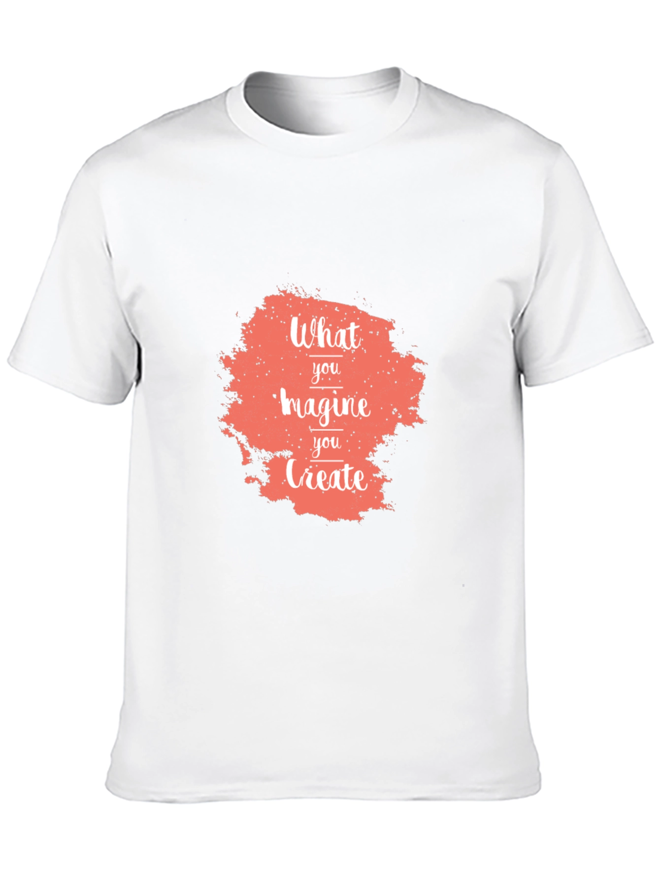 Imagine Create Black Graphic Tee