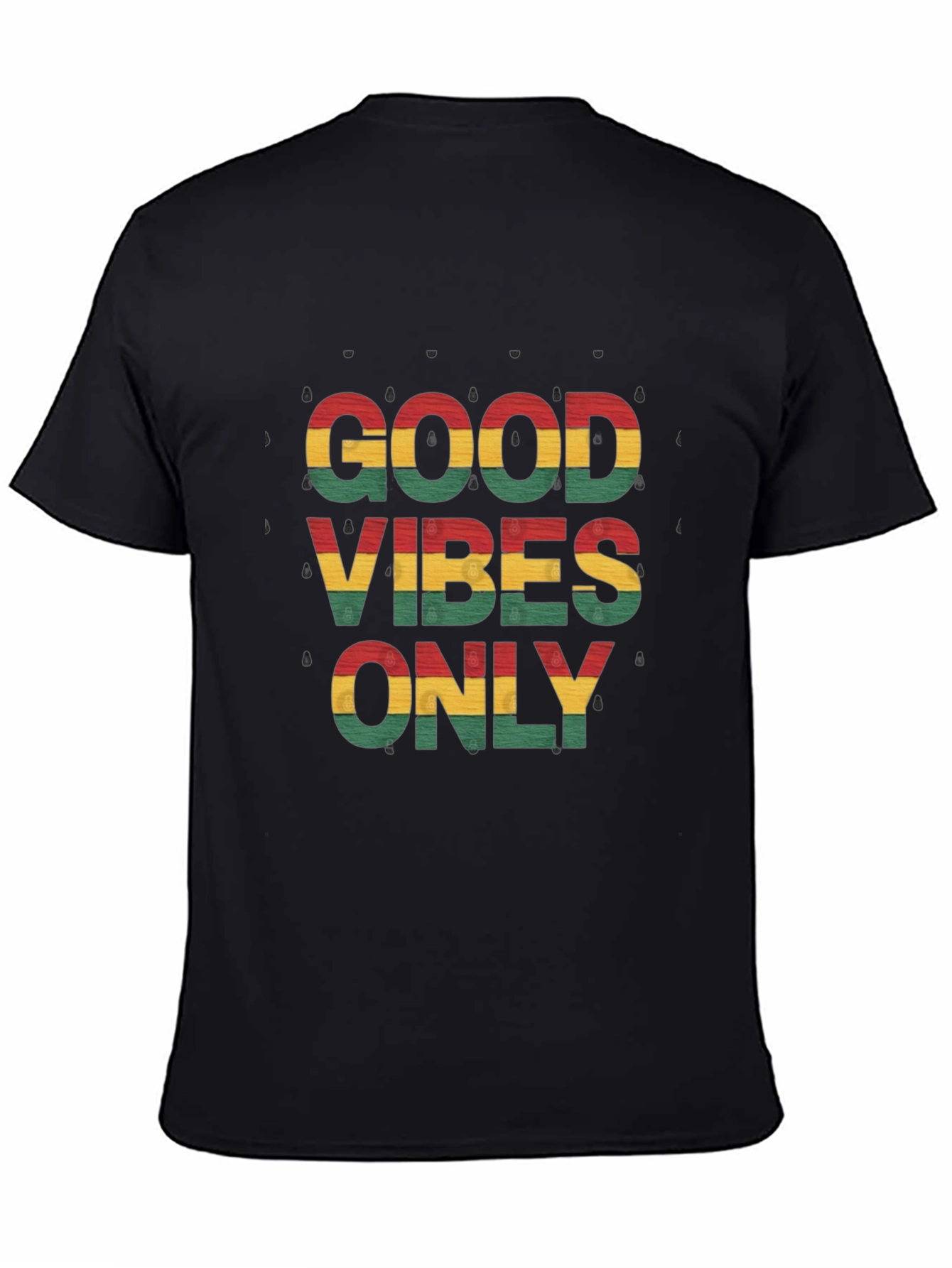 Good Vibes Only Graphic Tee - Reggae Inspired Style