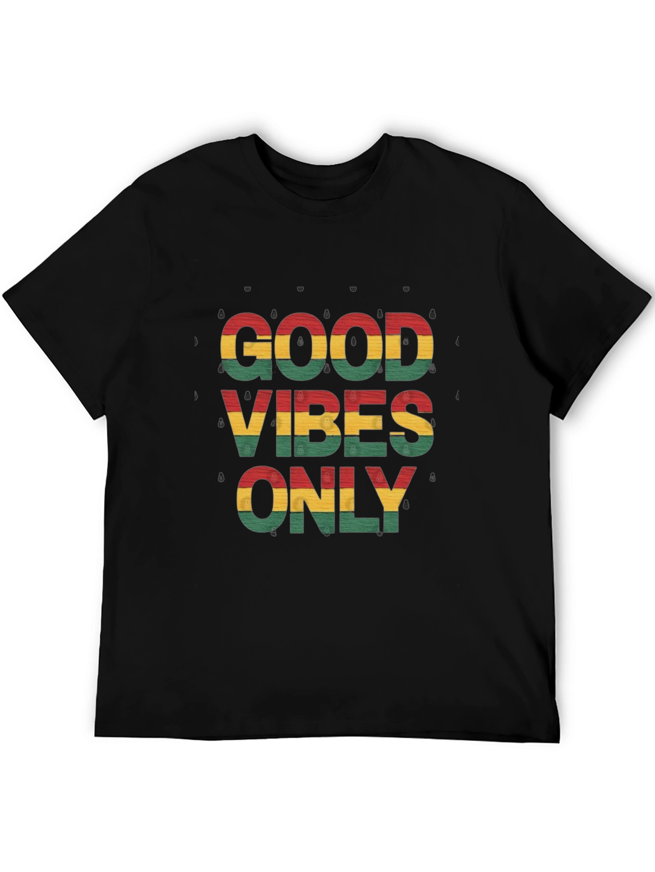Good Vibes Only Graphic Tee - Reggae Inspired Style