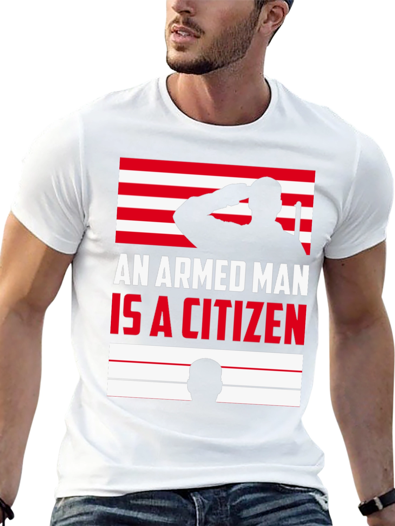 Armed Citizen T-Shirt: Patriotic Graphic Tee