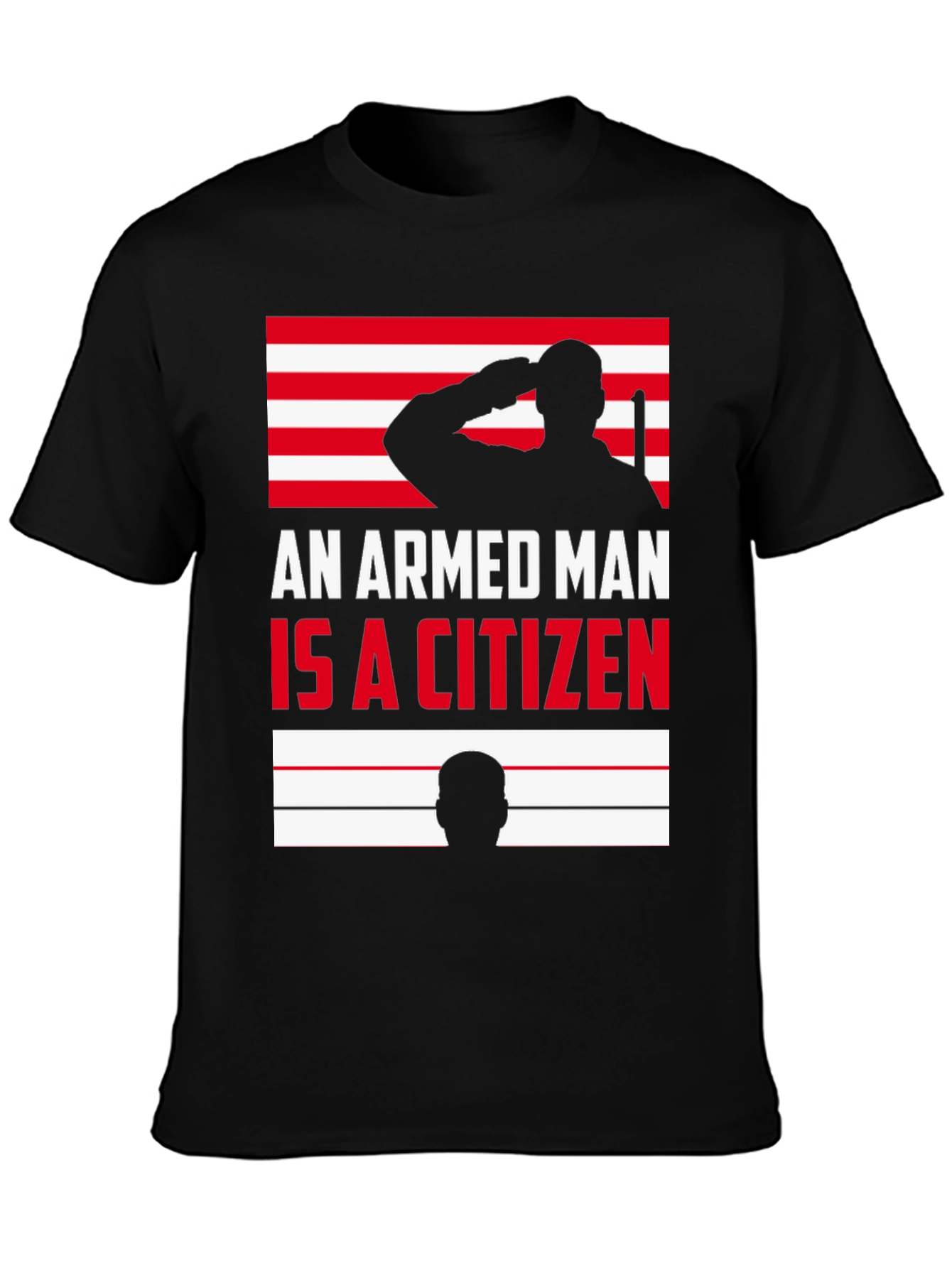 Armed Citizen T-Shirt: Patriotic Graphic Tee