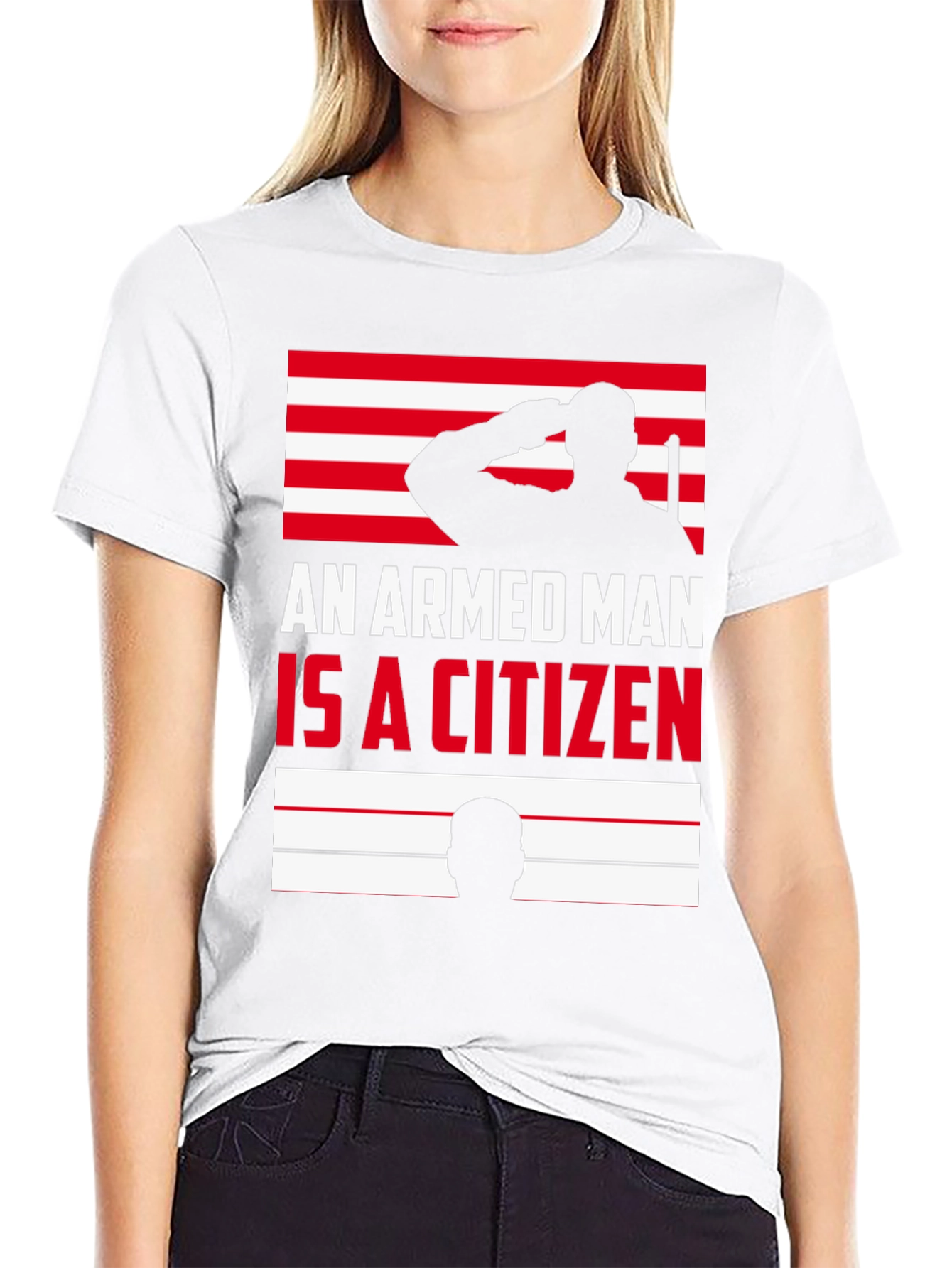 Armed Citizen T-Shirt: Patriotic Graphic Tee