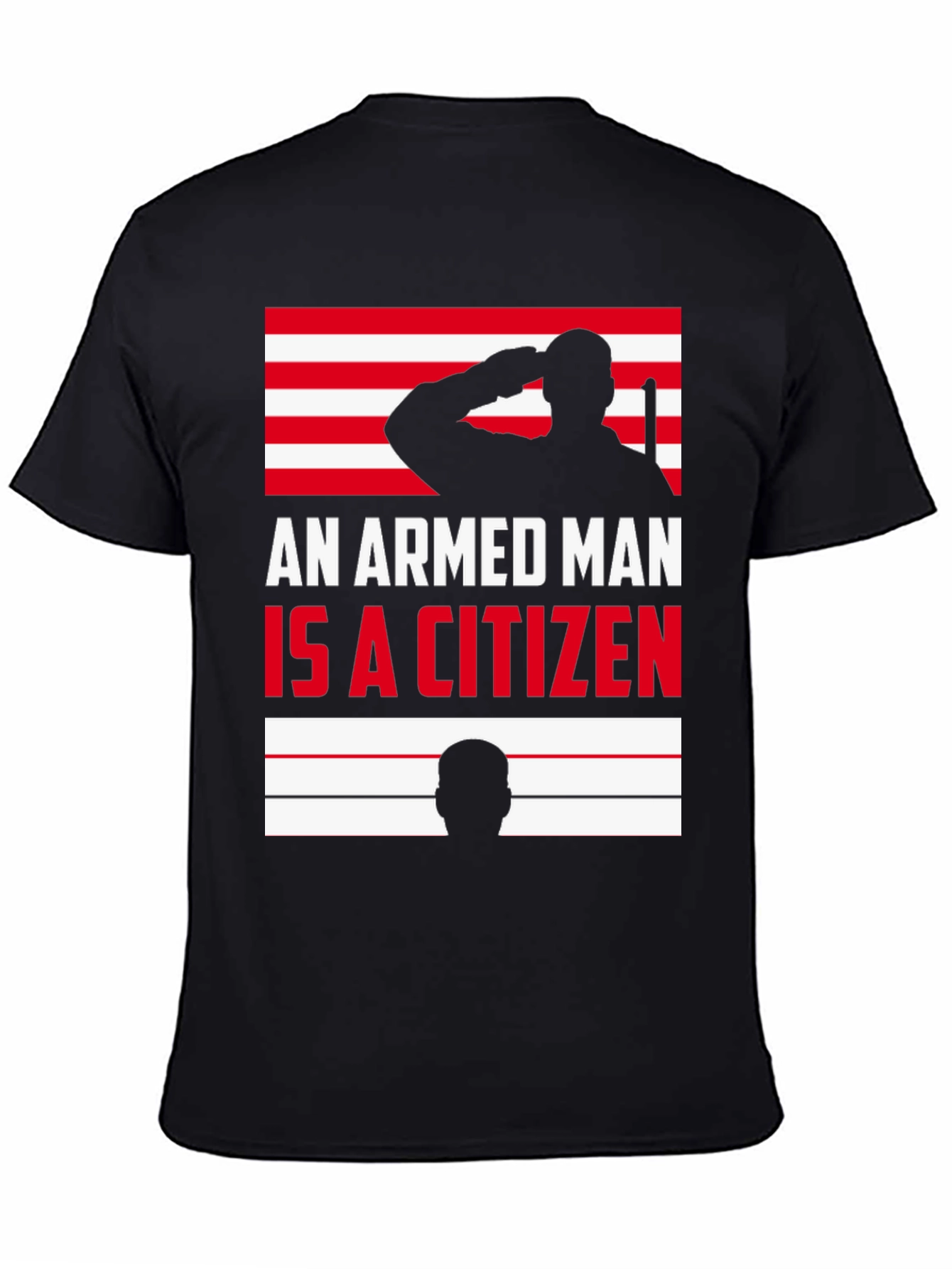 Armed Citizen T-Shirt: Patriotic Graphic Tee