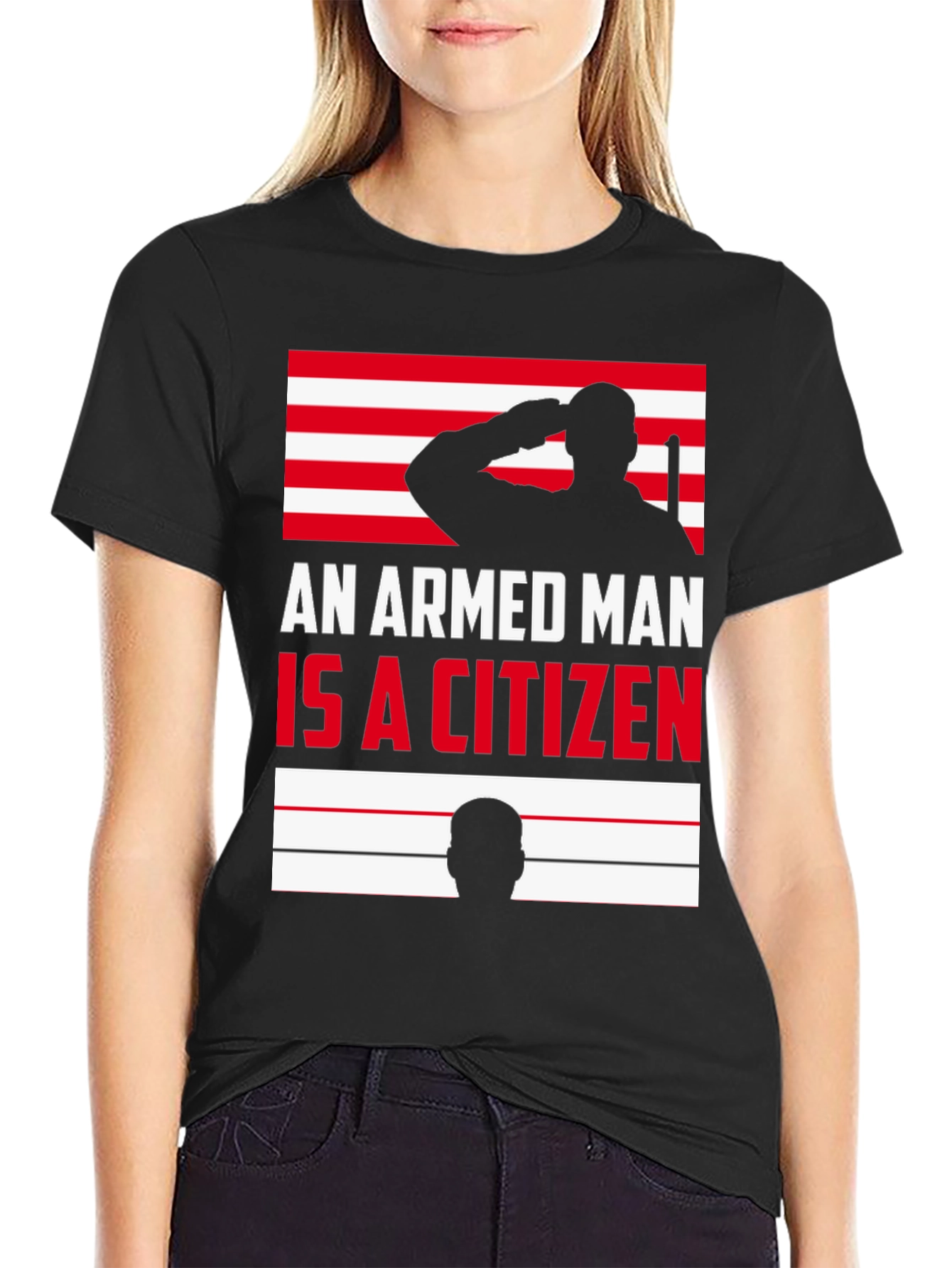 Armed Citizen T-Shirt: Patriotic Graphic Tee