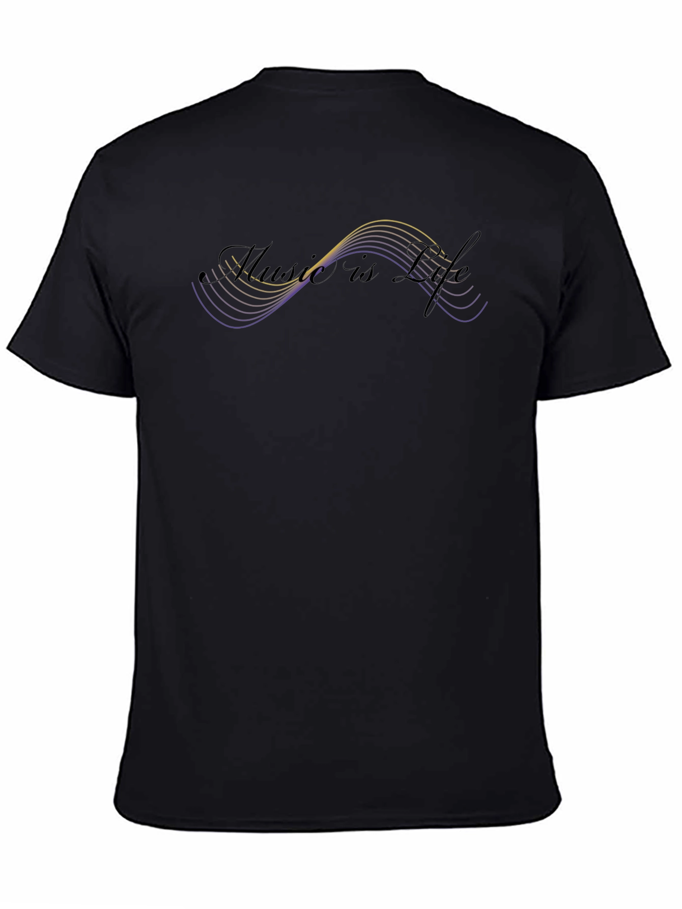 Music is Life Graphic Tee - Stylish Casual Wear