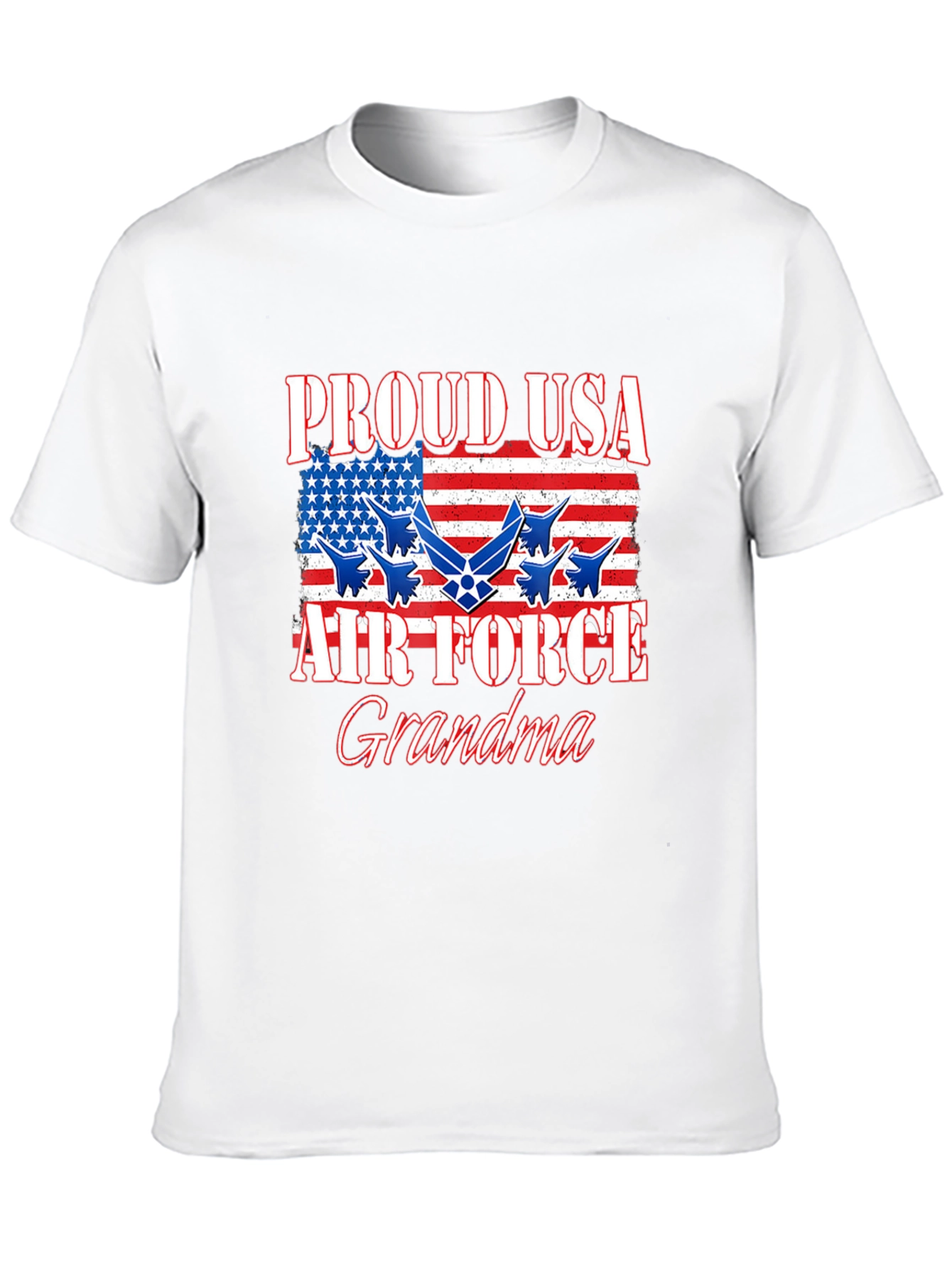 Proud USA Air Force Grandma T-Shirt