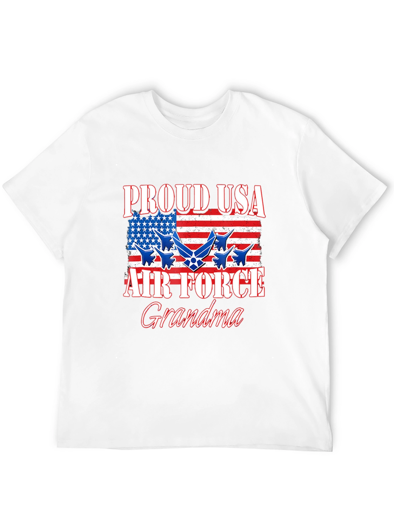 Proud USA Air Force Grandma T-Shirt