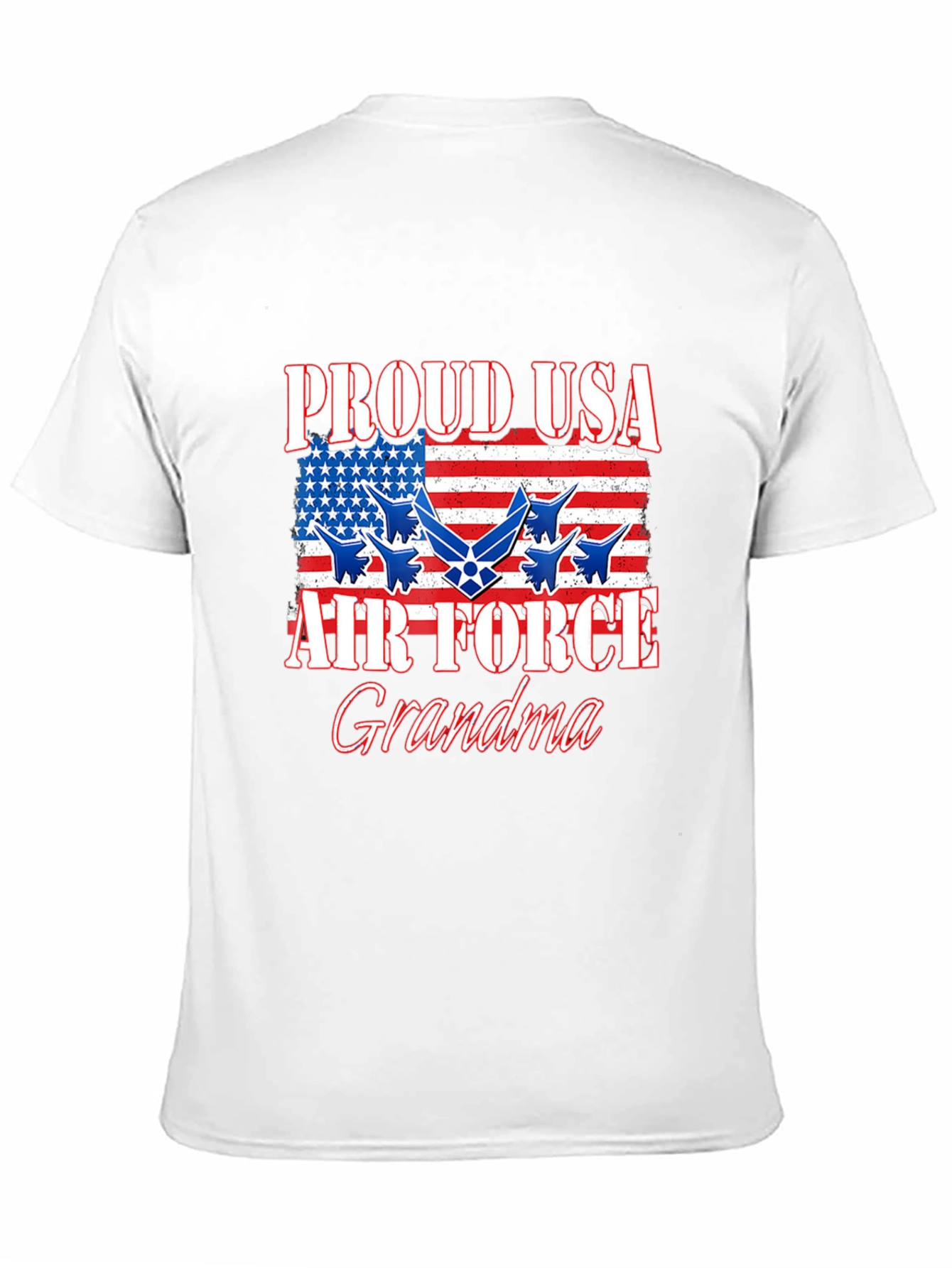 Proud USA Air Force Grandma T-Shirt