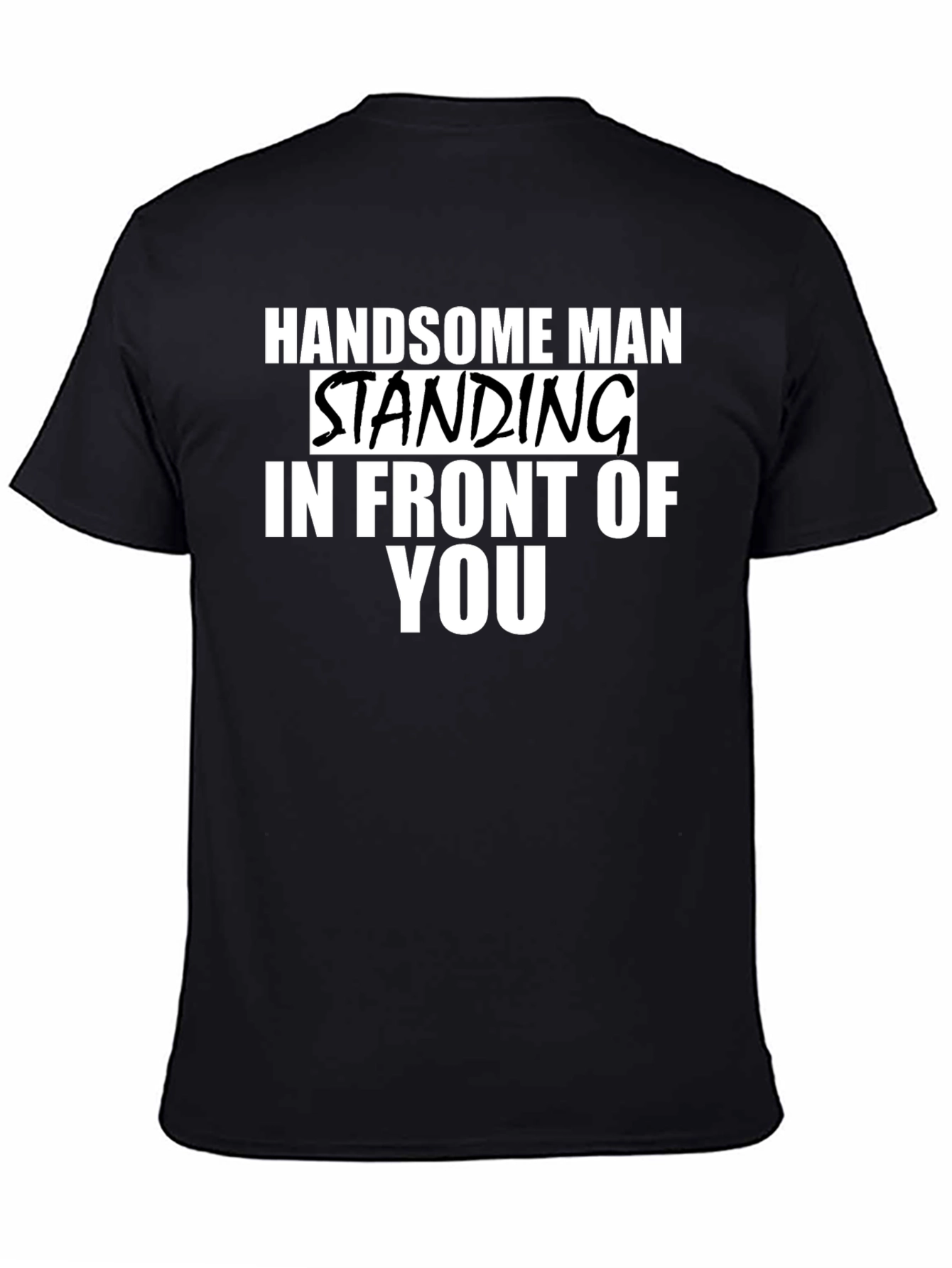Handsome Man Graphic T-Shirt - Bold Statement Tee