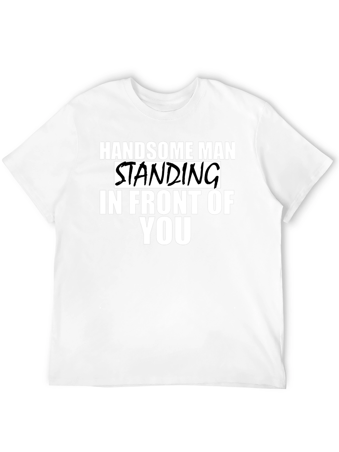 Handsome Man Graphic T-Shirt - Bold Statement Tee